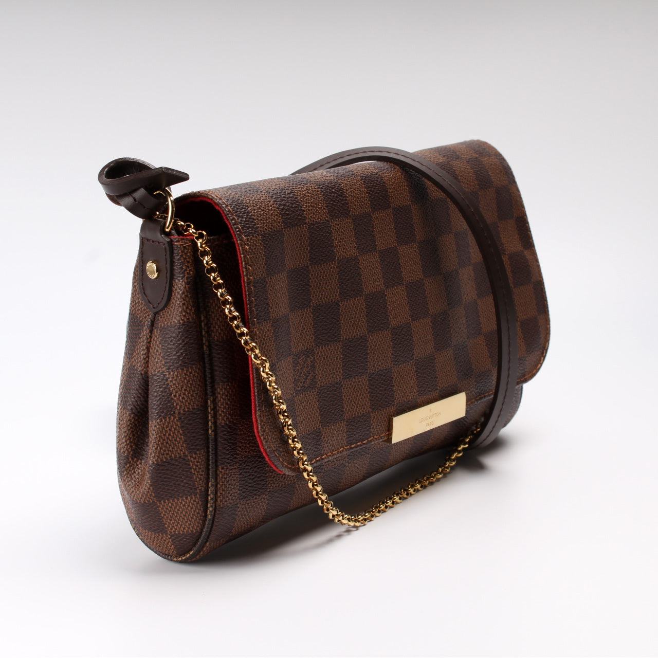 Louis Vuitton Favorite MM Ebene Damier Handbag Ebene 14