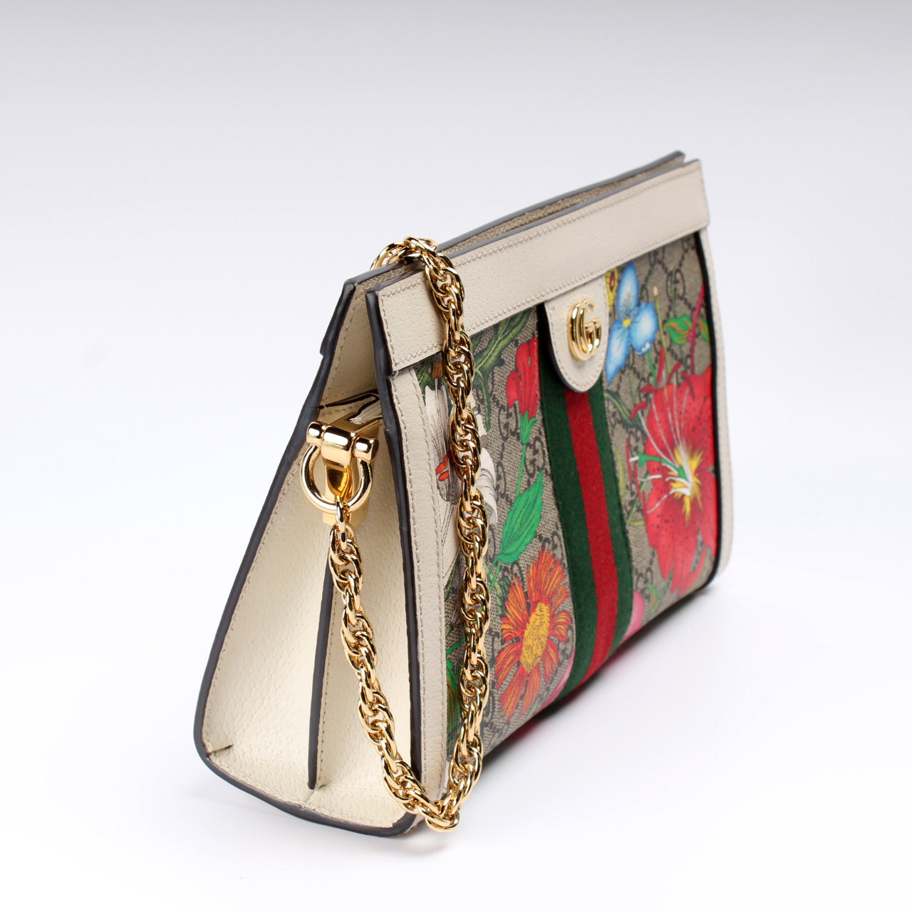 Gucci GG Supreme Ophidia Small Chain Travel Bag Chain 6