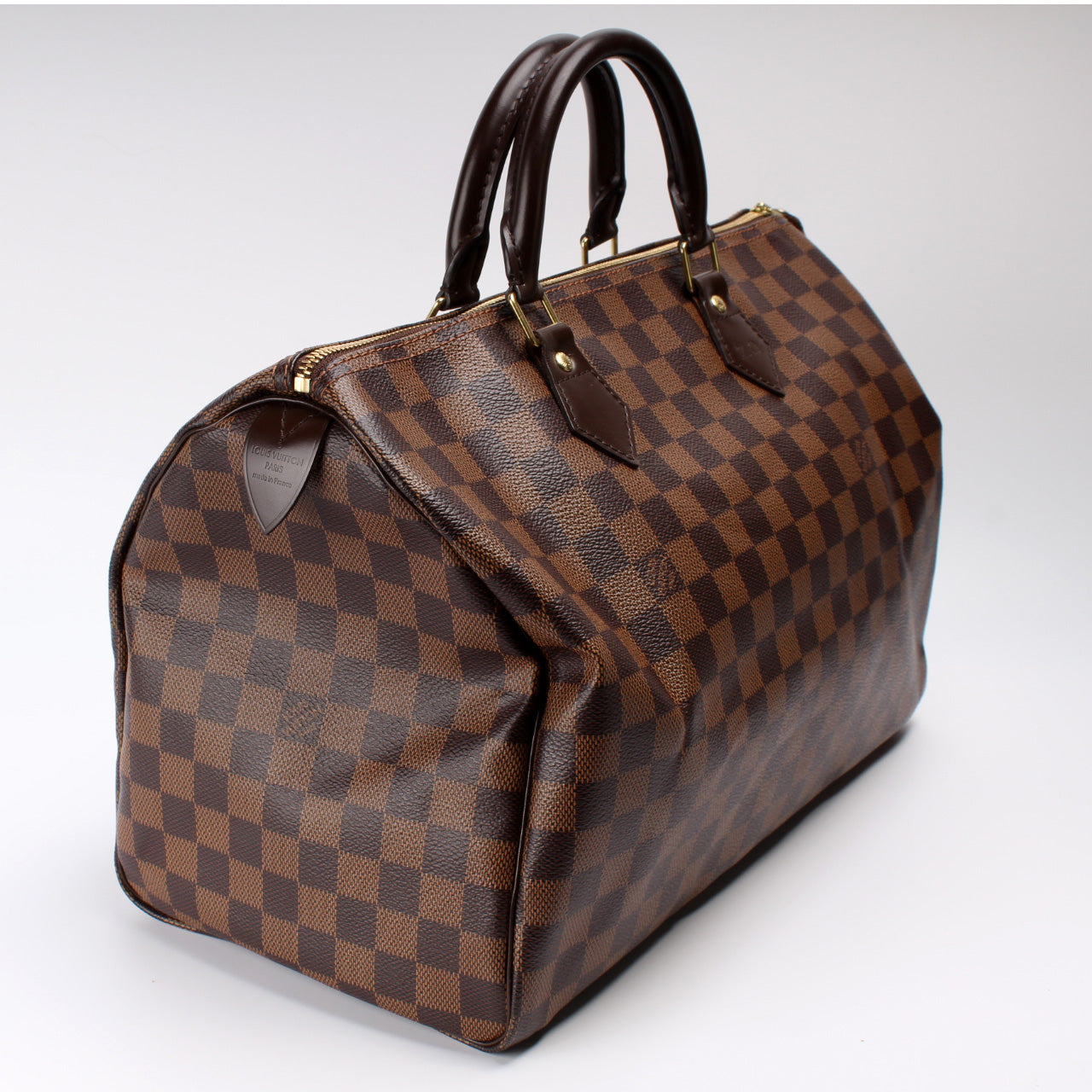 Louis Vuitton Speedy 35 Ebene Damier Handbag Ebene 20