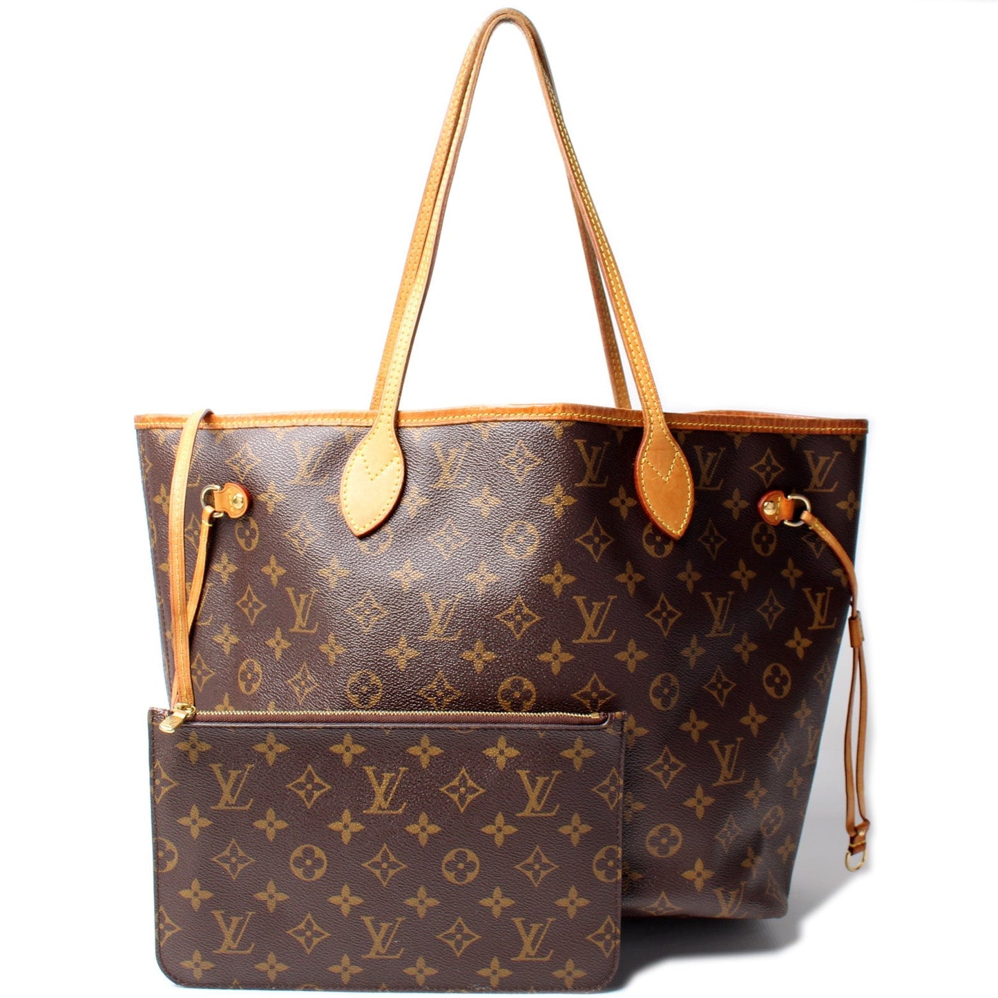 Louis Vuitton Neverfull MM W Monogram Wallet Case Monogram 10