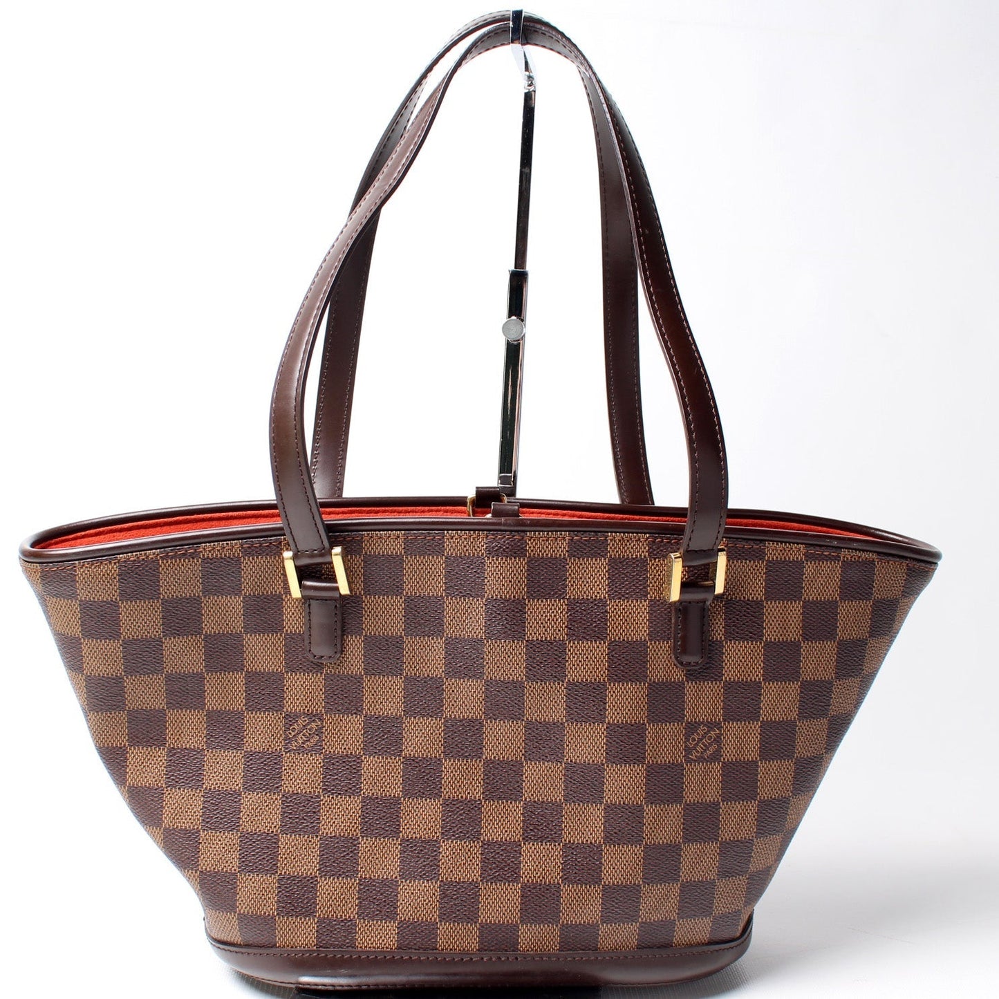 Louis Vuitton Manosque PM Ebene Damier Handbag