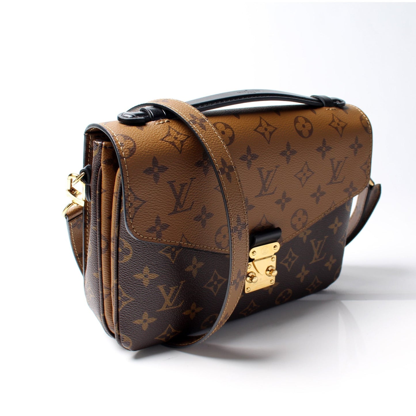 Louis Vuitton Pochette Metis Reverse Monogram Clutch Bag Monogram 6