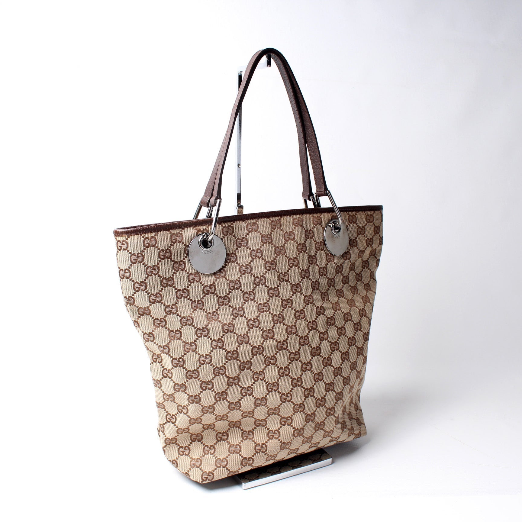 Gucci GG Canvas Tote Bag 12