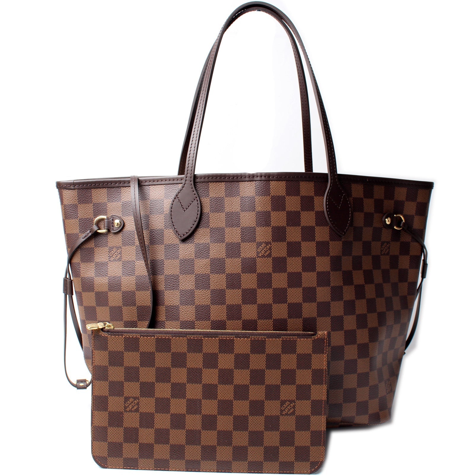 Louis Vuitton Neverfull MM W Ebene Damier Wallet Case Ebene 5