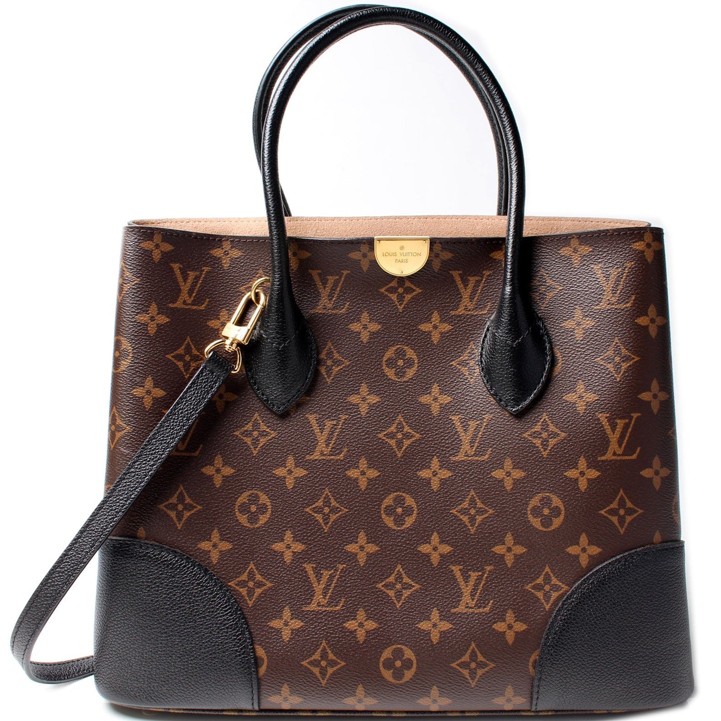 Louis Vuitton Flandrin Monogram Leather Handbag Monogram Leather