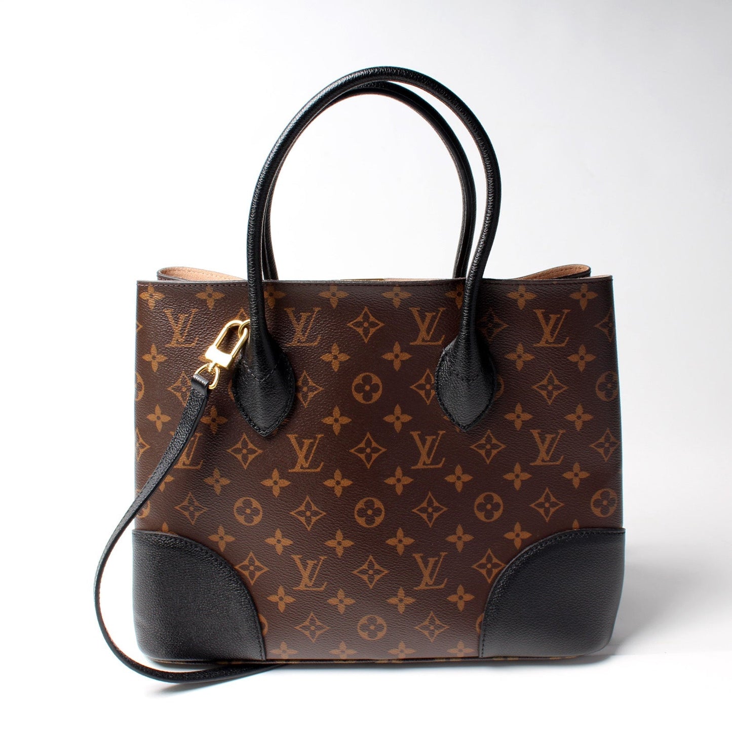 Louis Vuitton Flandrin Monogram Leather Handbag Monogram Leather