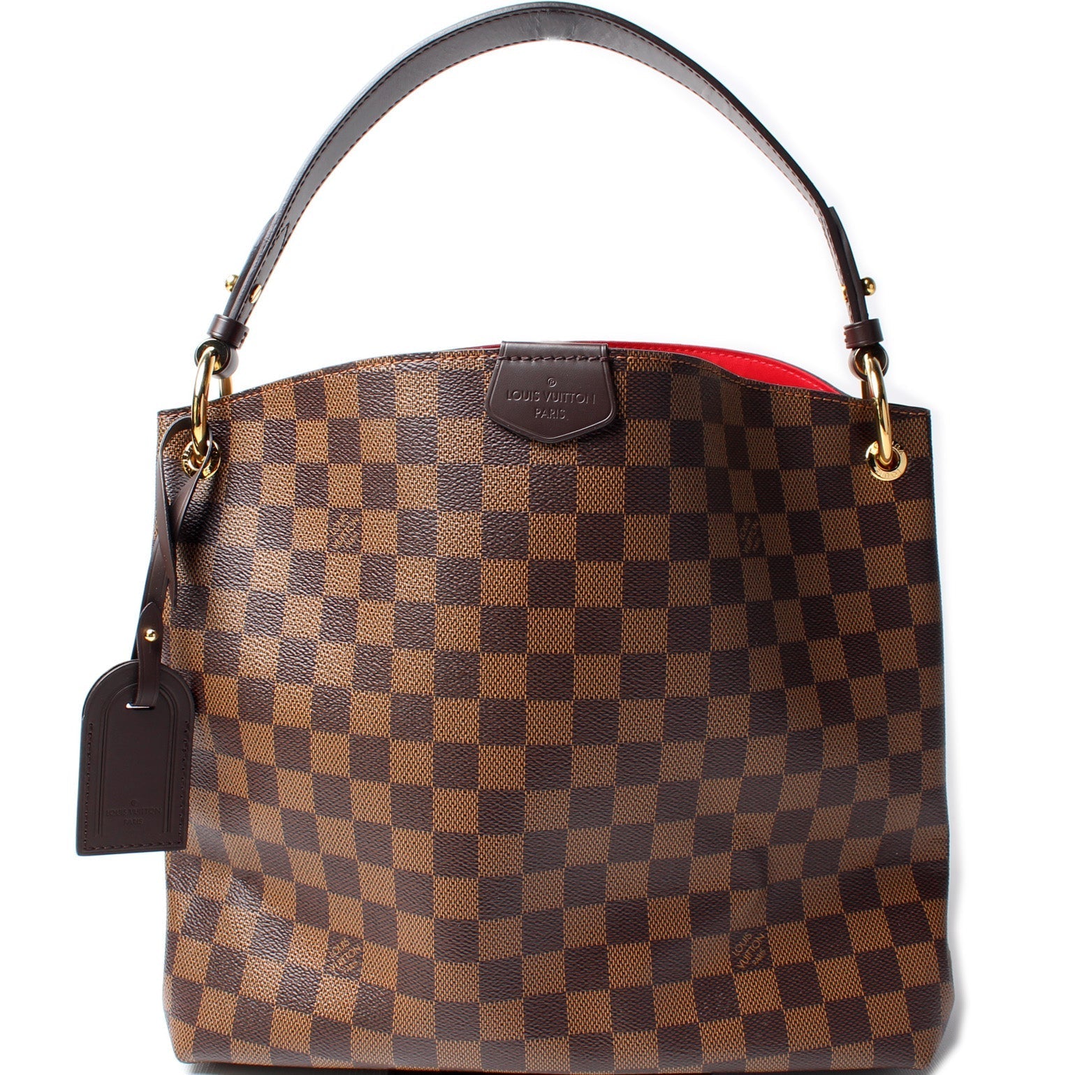 Louis Vuitton Graceful PM Ebene Damier Handbag Ebene 17