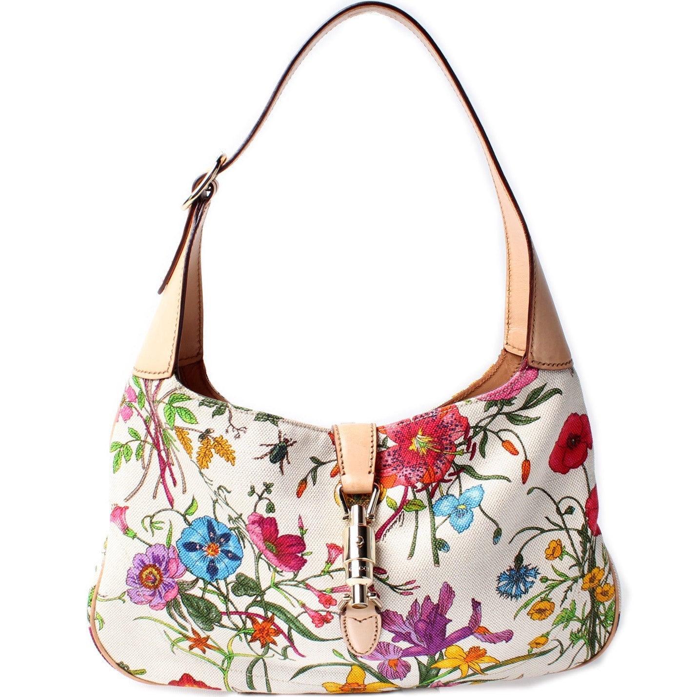 Gucci Jackie O Flora Travel Bag