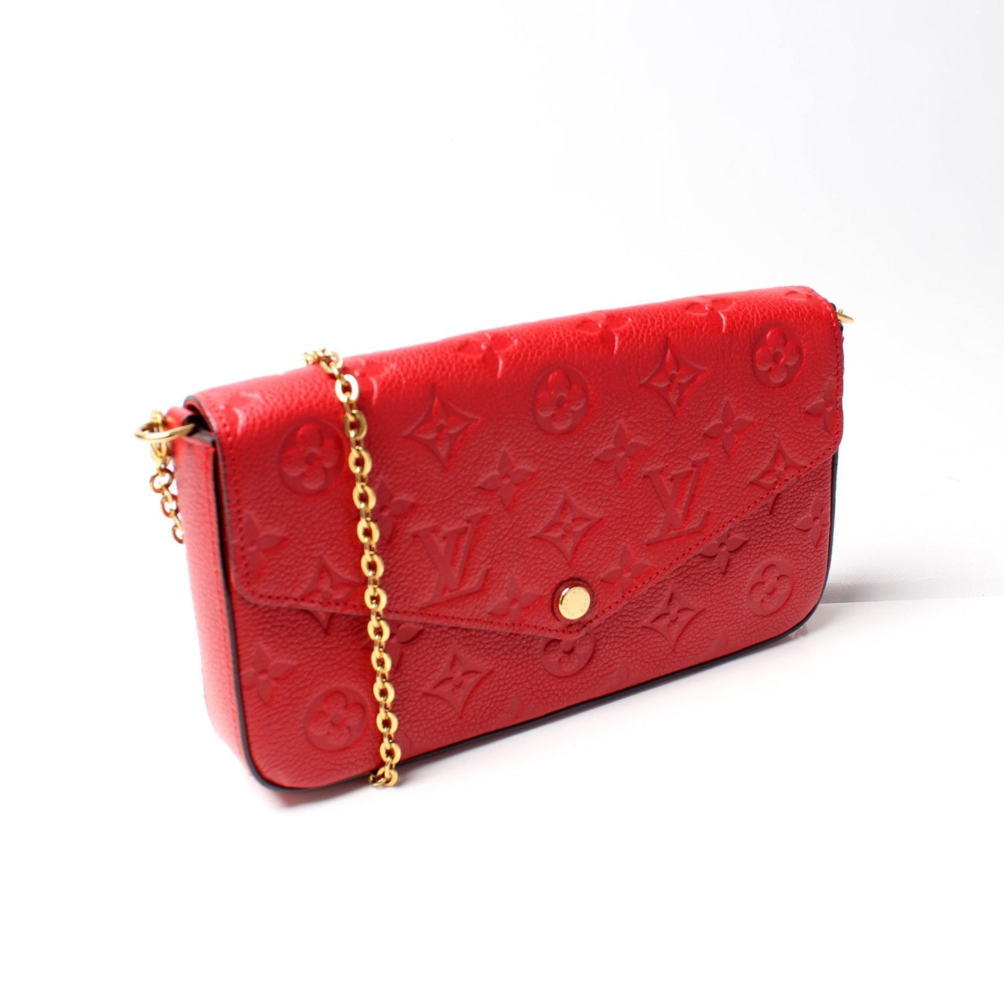 Louis Vuitton Pochette Felicie Empreinte Clutch Bag Empreinte 26