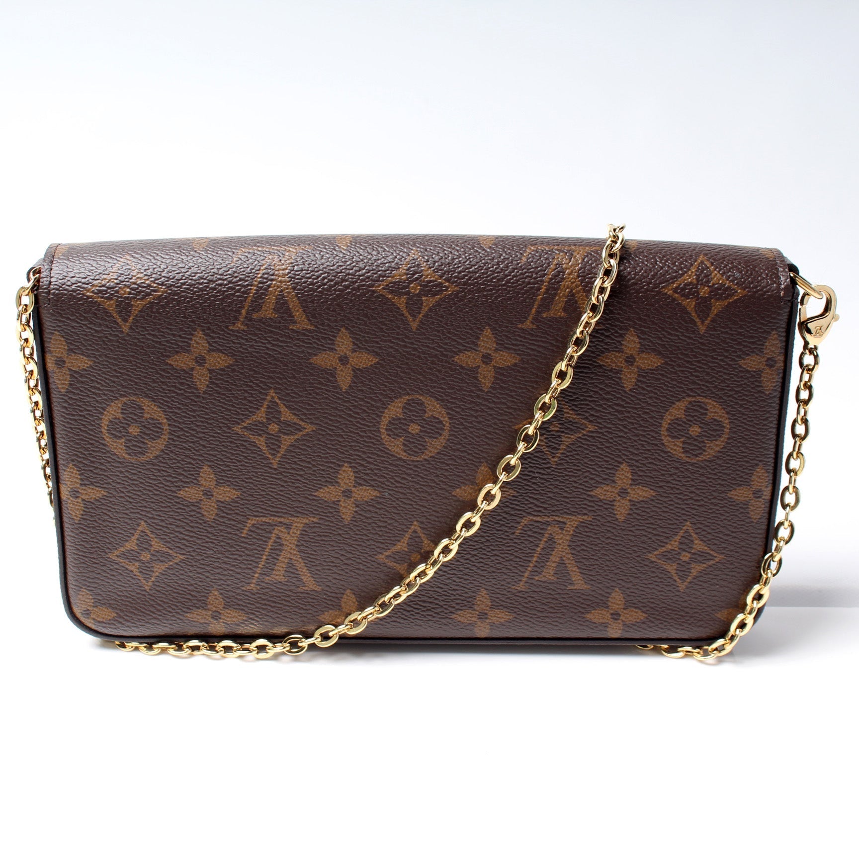 Louis Vuitton Pochette Felicie Monogram Clutch Bag Monogram 45