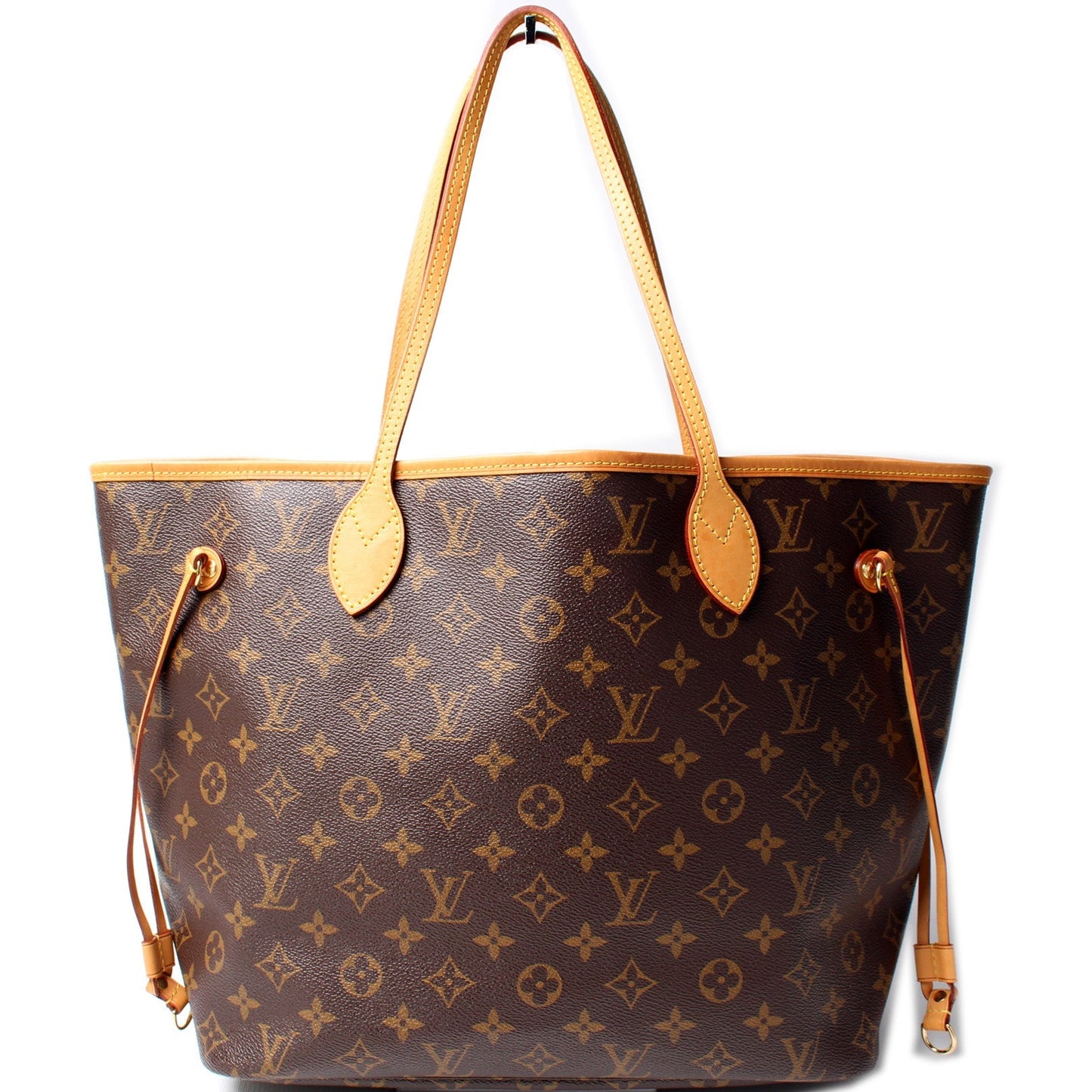 Louis Vuitton Neverfull MM Monogram Tote Bag Monogram 128