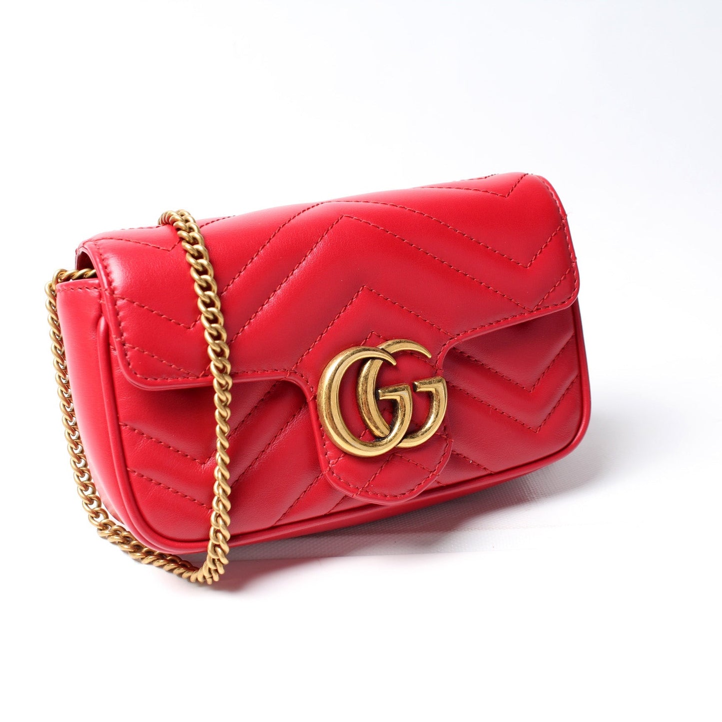 Gucci Marmont Super Mini Flap Travel Bag Flap 1