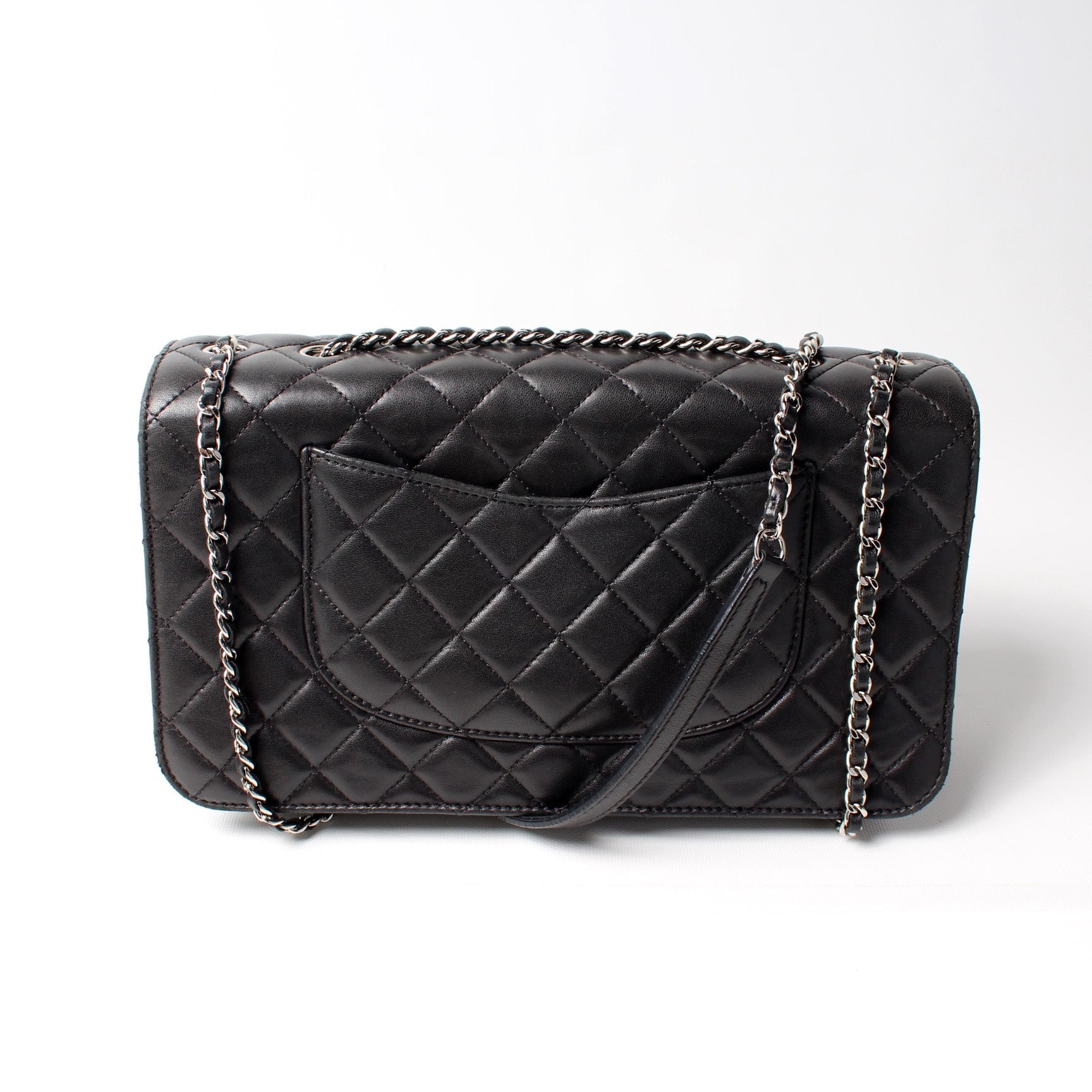 Chanel 4 Accordian Flap Lambskin 16M Handbag