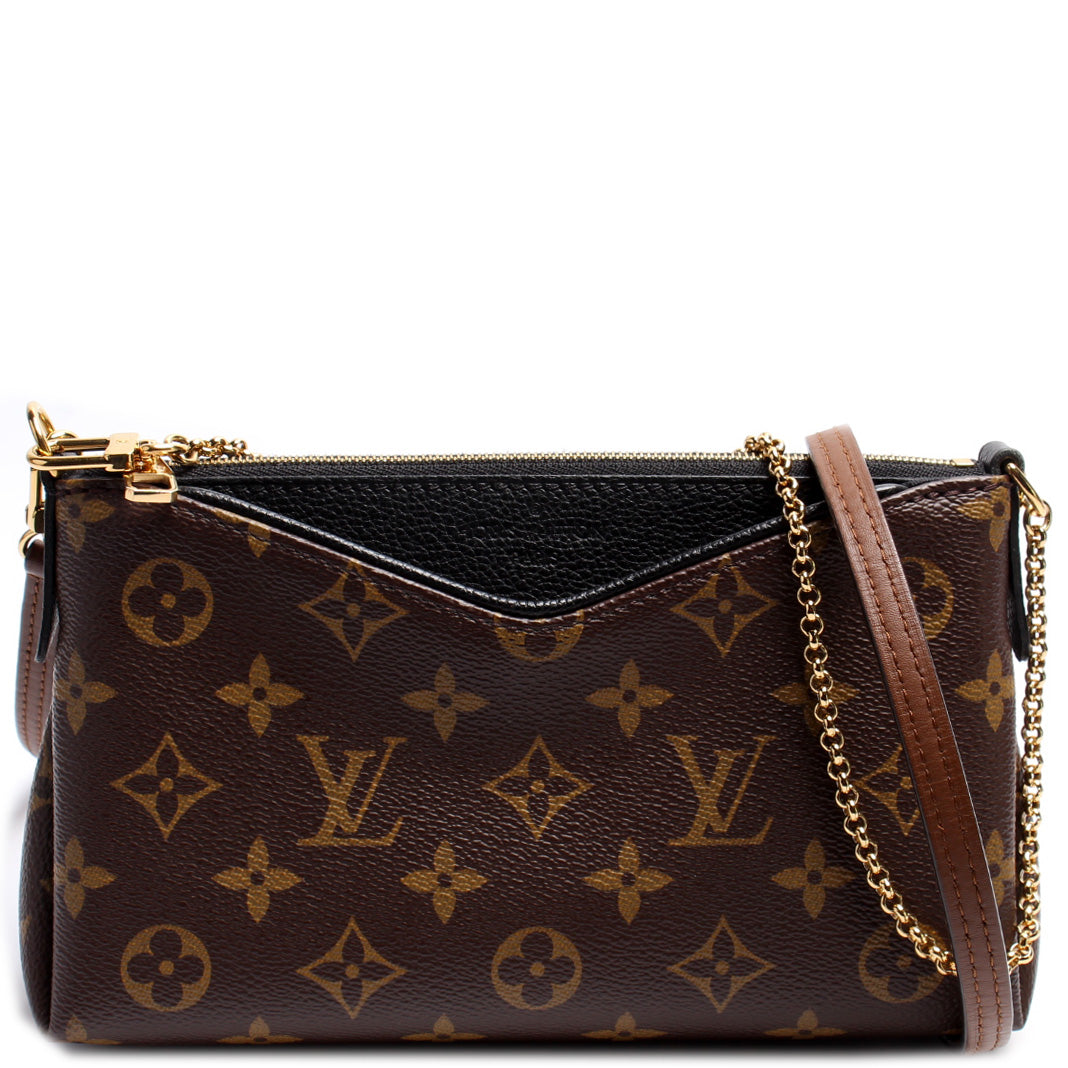 Louis Vuitton Pallas Monogram Clutch Bag Monogram 9