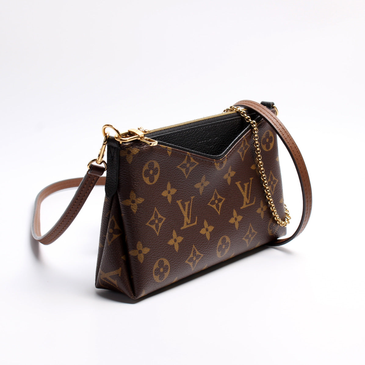 Louis Vuitton Pallas Monogram Clutch Bag Monogram 9