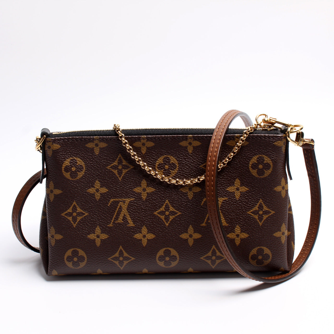 Louis Vuitton Pallas Monogram Clutch Bag Monogram 9