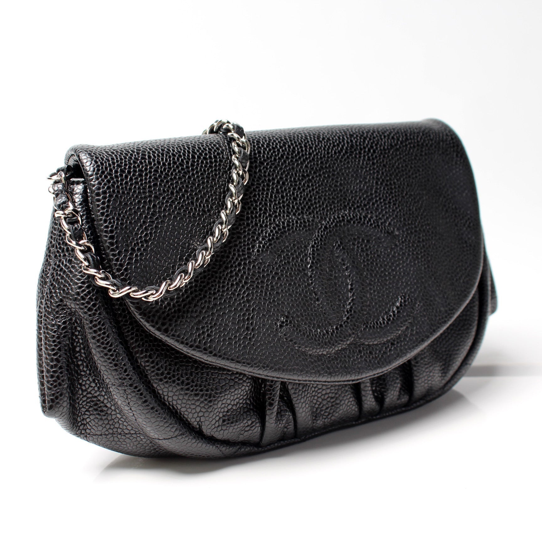 Chanel WOC Half Moon Caviar 18M Handbag