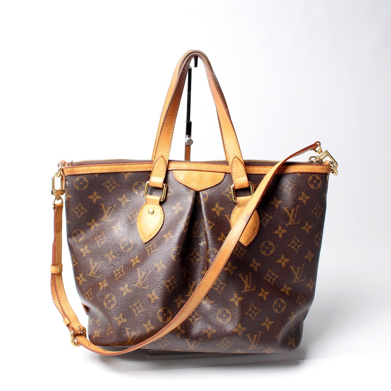 Louis Vuitton Palermo PM Monogram Handbag Monogram 11