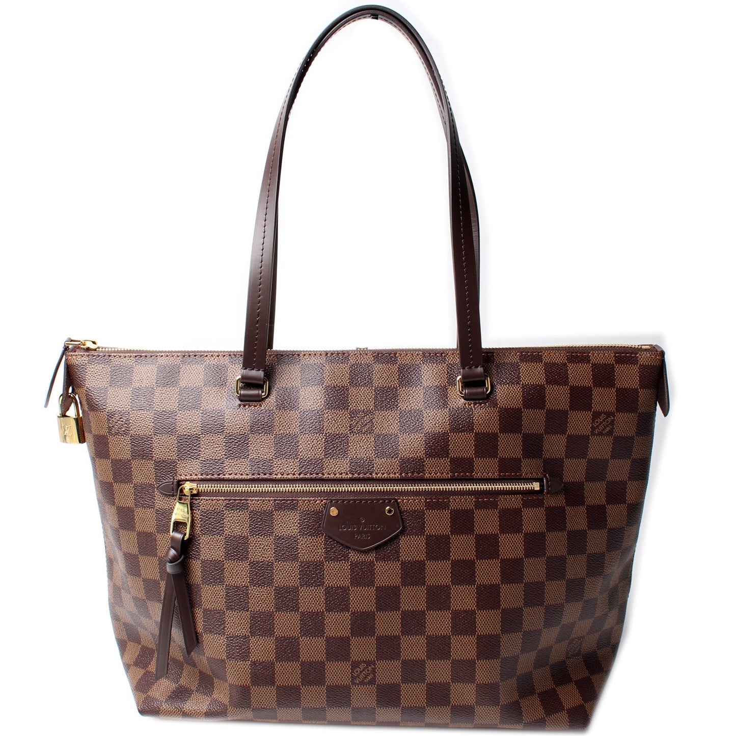 Louis Vuitton Iena MM Ebene Damier Handbag Ebene 6