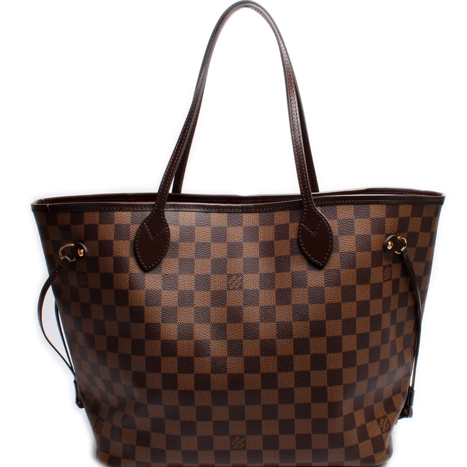 Louis Vuitton Neverfull MM Ebene Damier Tote Bag Ebene 124