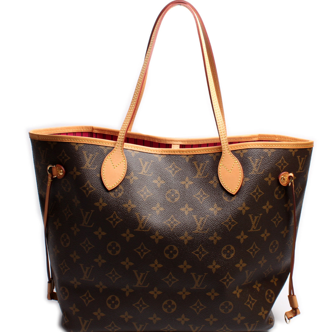 Louis Vuitton Neverfull MM Monogram Tote Bag Monogram 158
