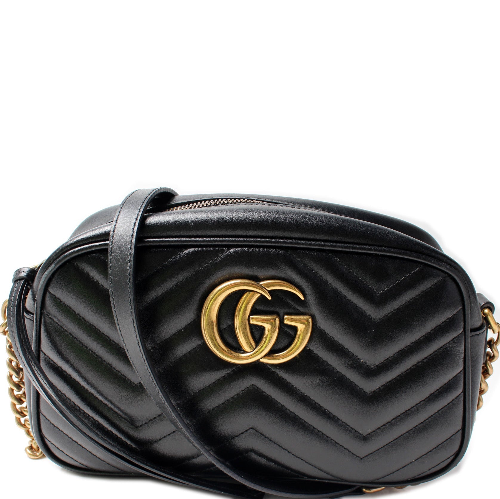 Gucci Marmont Camera Leather Small Crossbody Bag Camera 26