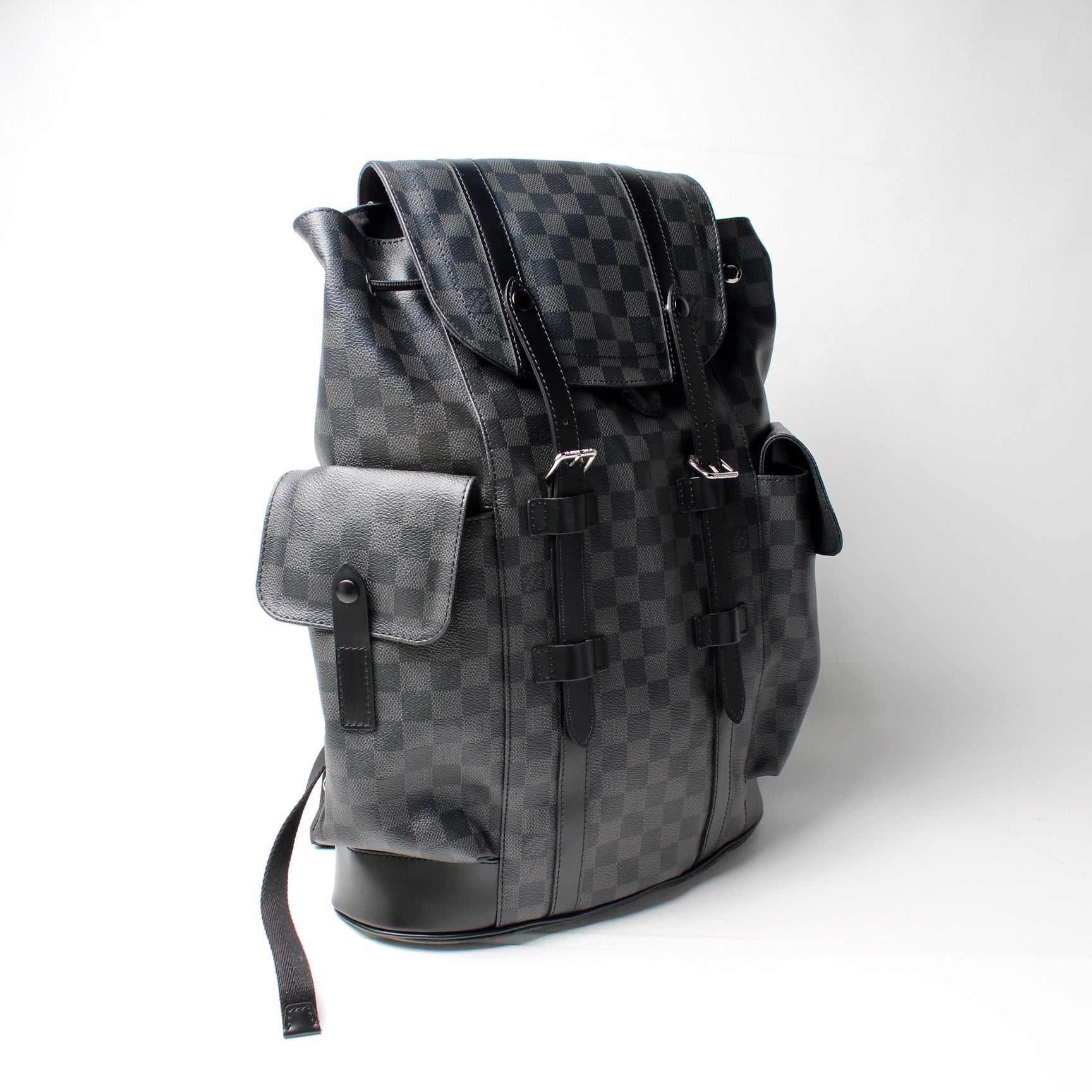 Louis Vuitton Christopher Backpack Graphite Damier