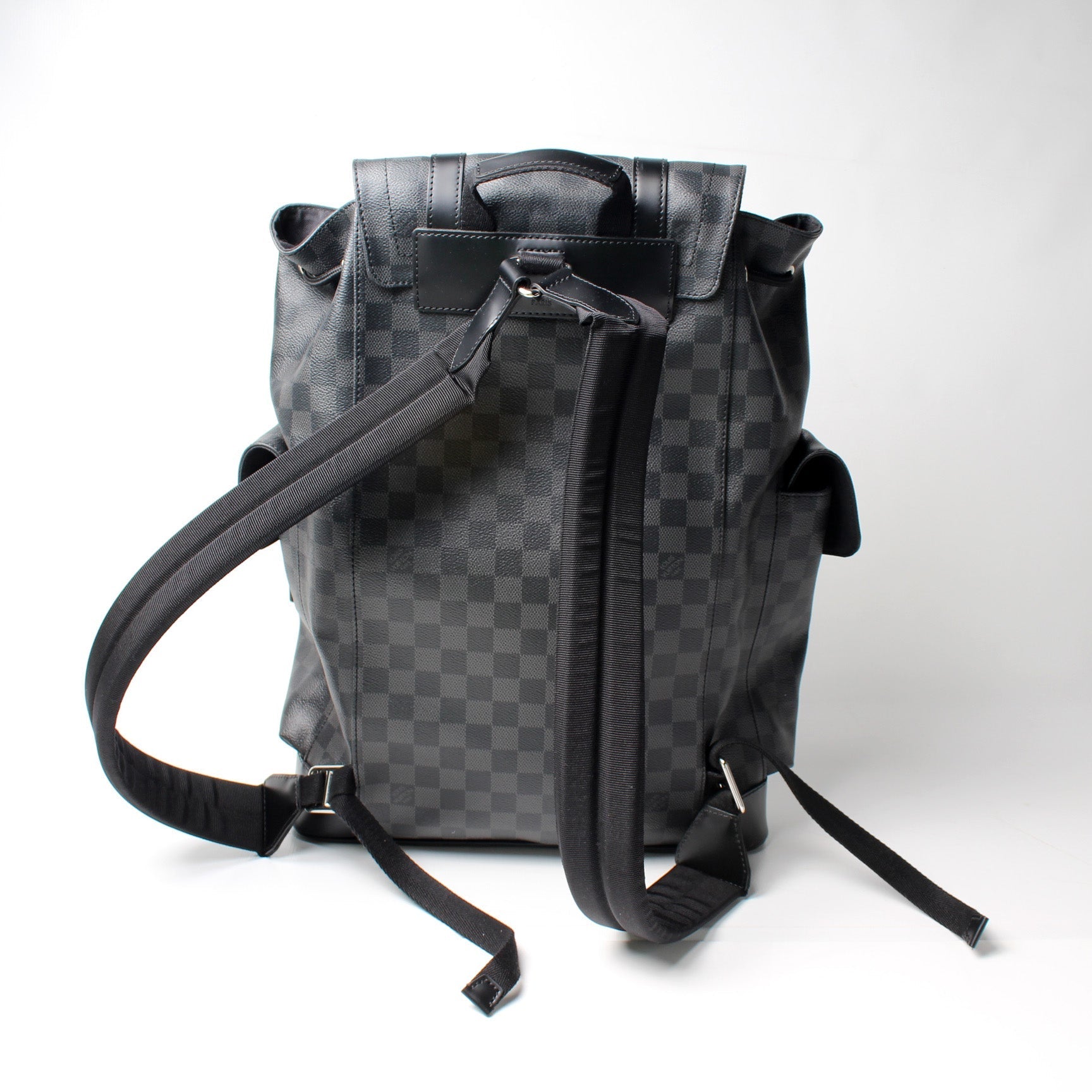 Louis Vuitton Christopher Backpack Graphite Damier