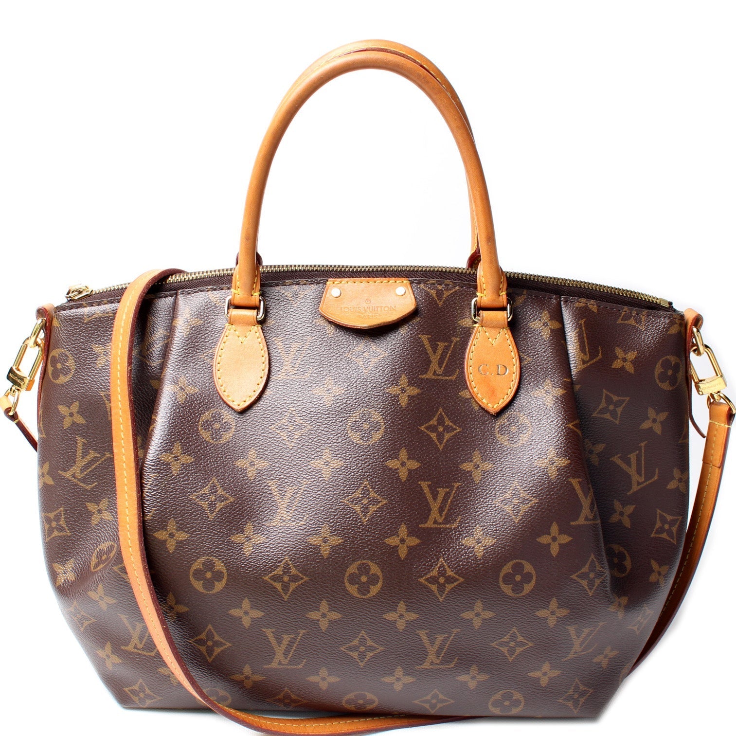 Louis Vuitton Turenne Monogram MM Handbag Monogram 27