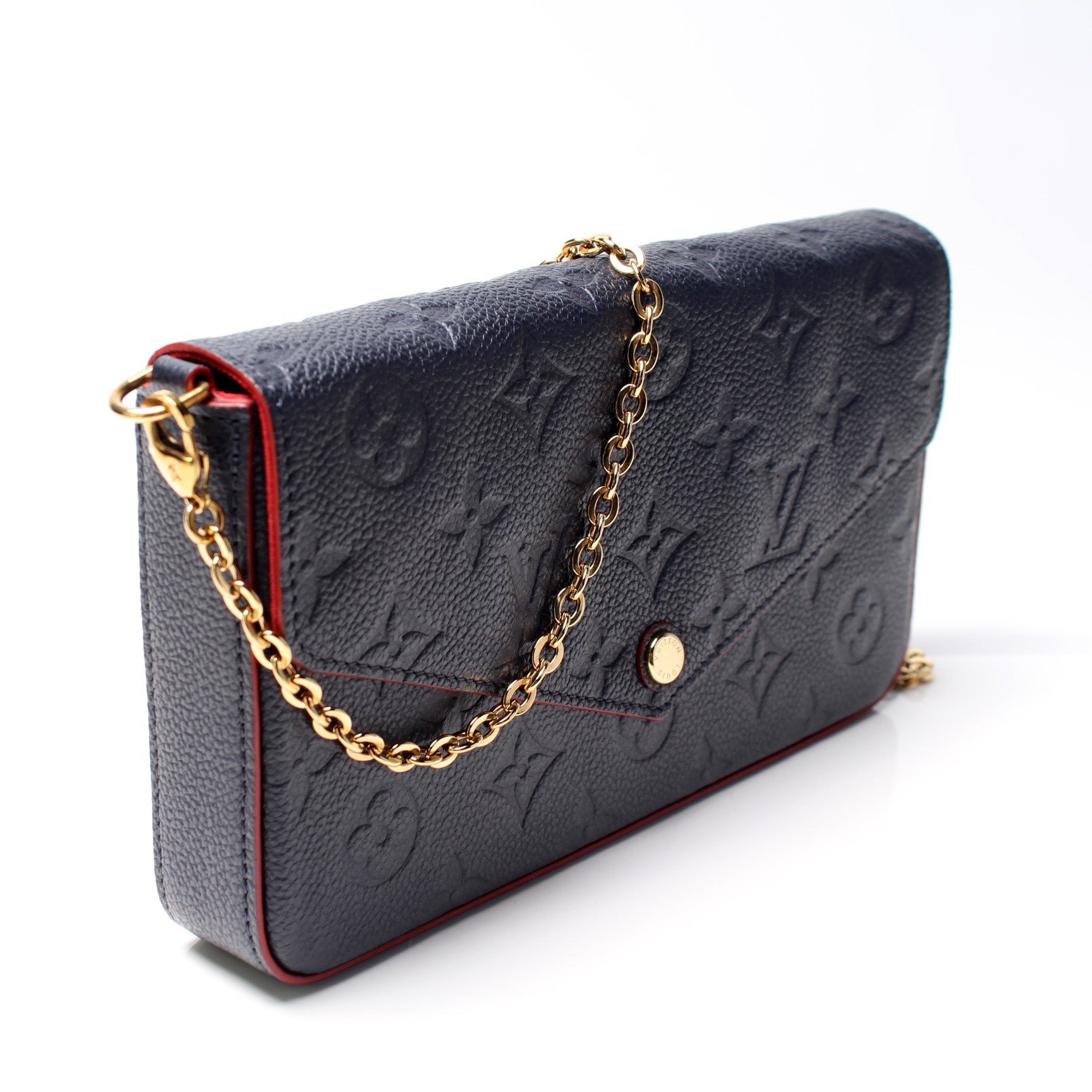 Louis Vuitton Pochette Felicie Empreinte Clutch Bag Empreinte 27