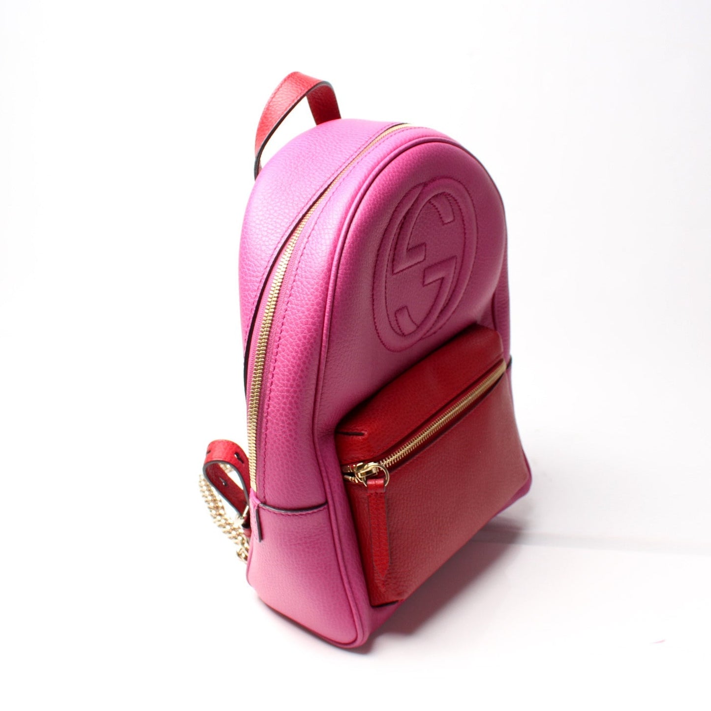 Gucci Soho Backpack Leather Leather Backpack