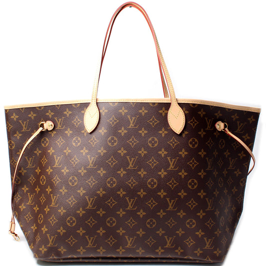 Louis Vuitton Neverfull GM Monogram Tote Bag Monogram 55