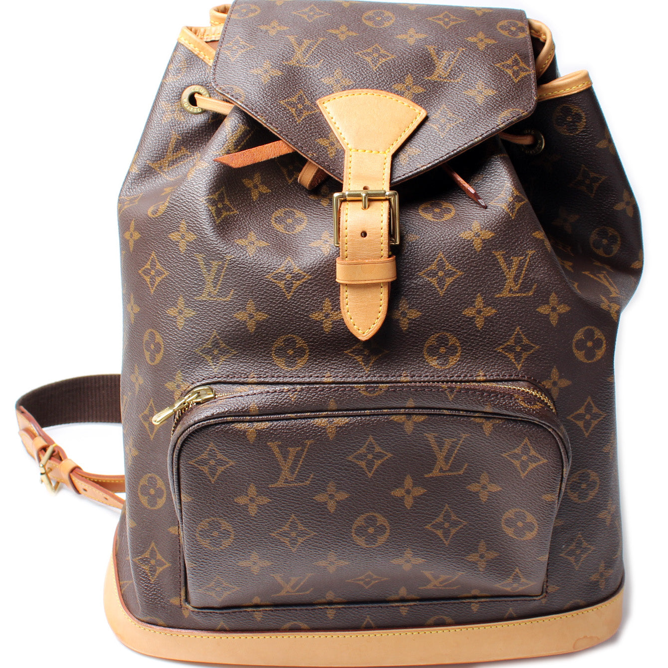 Louis Vuitton Montsouris GM Monogram Handbag Monogram 35