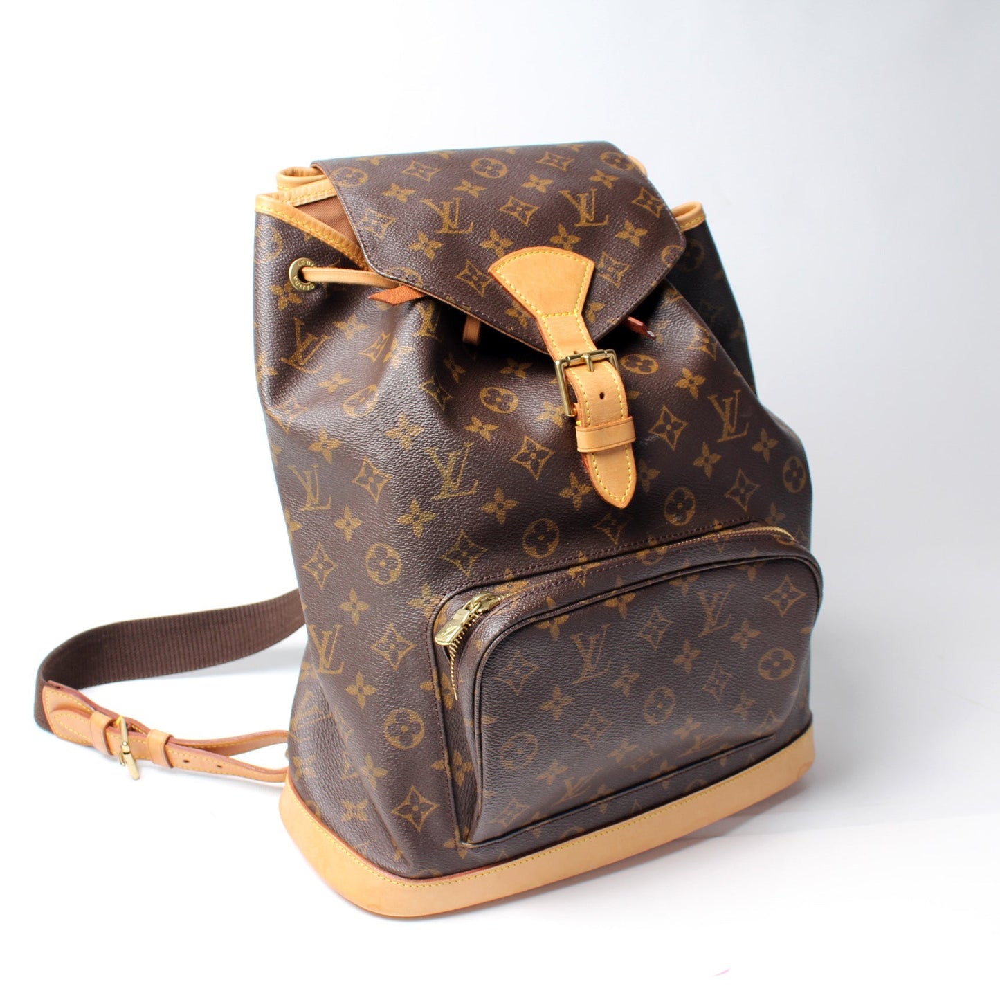 Louis Vuitton Montsouris GM Monogram Handbag Monogram 35