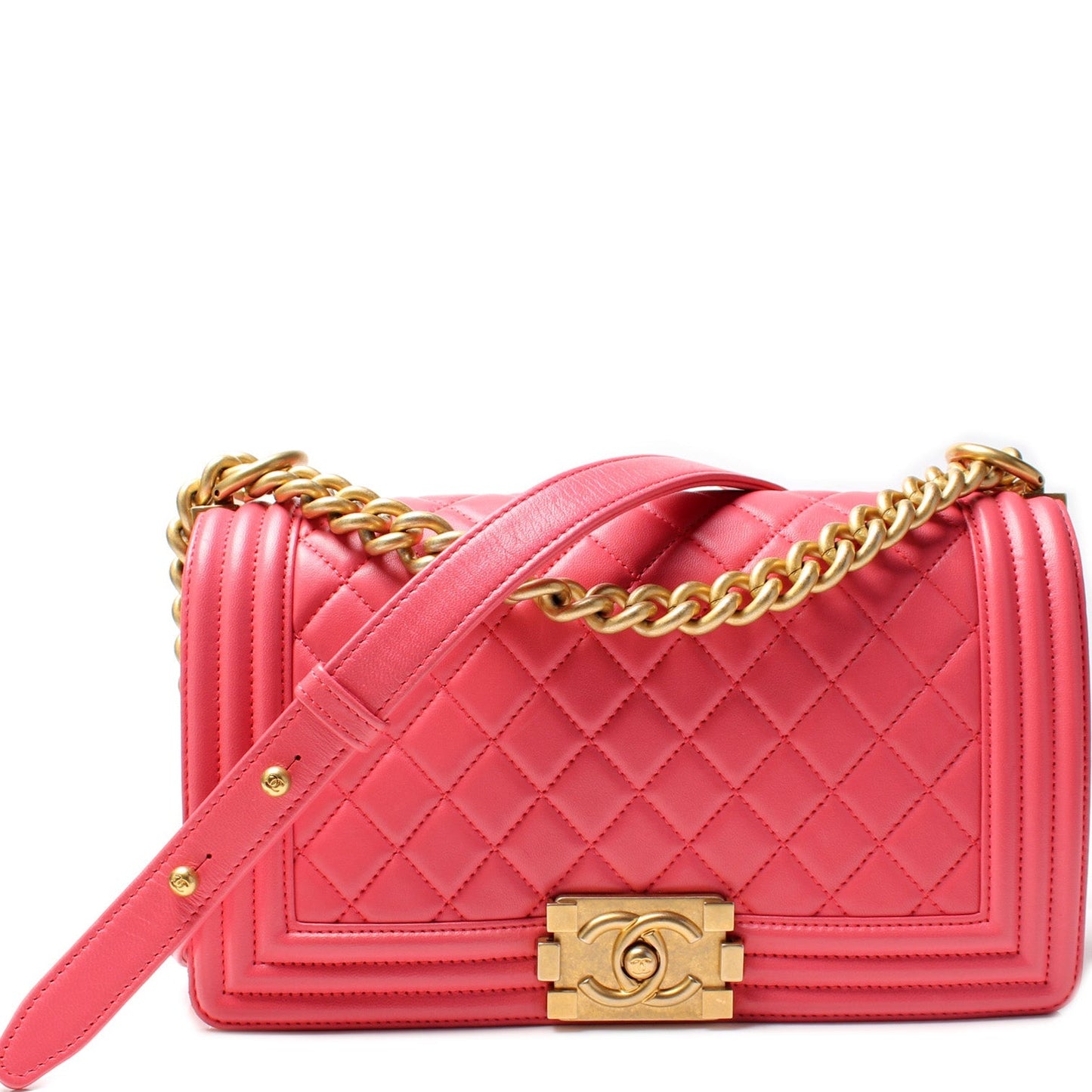 Chanel Boy Flap Old Lambskin 24M Handbag