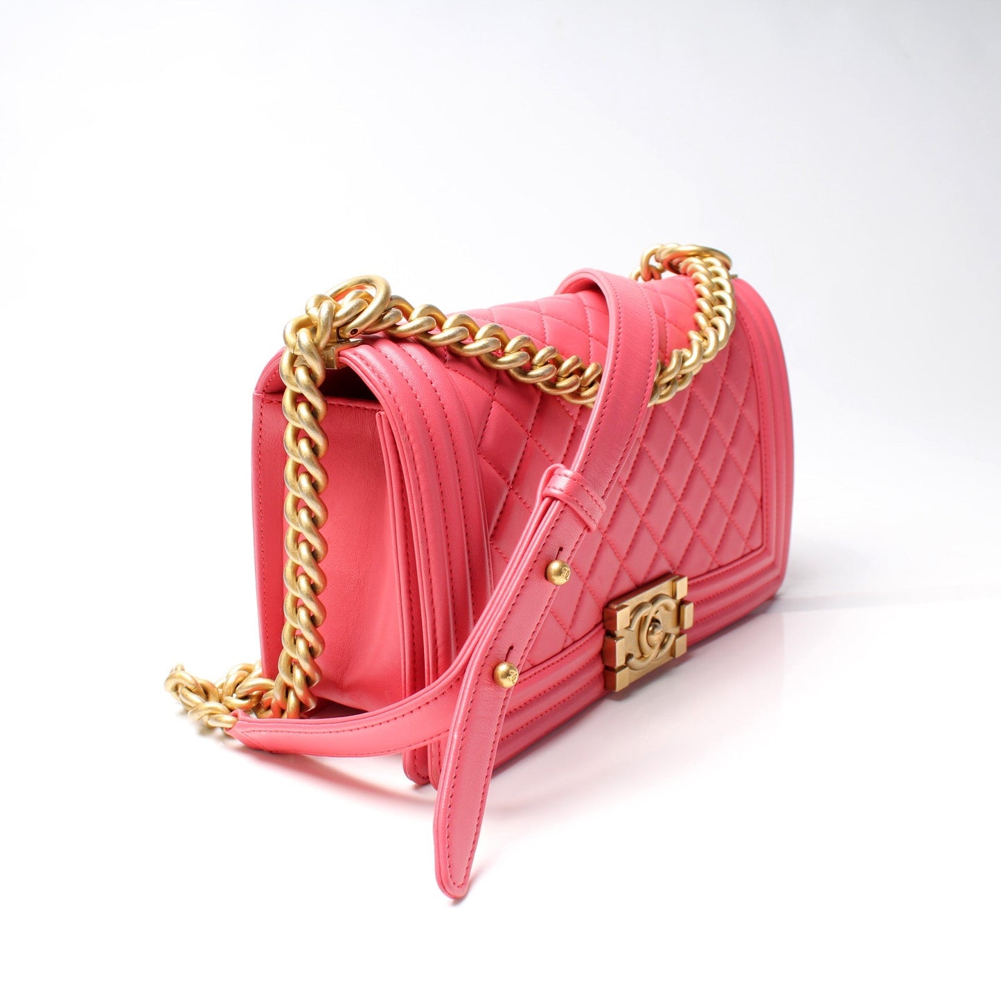 Chanel Boy Flap Old Lambskin 24M Handbag