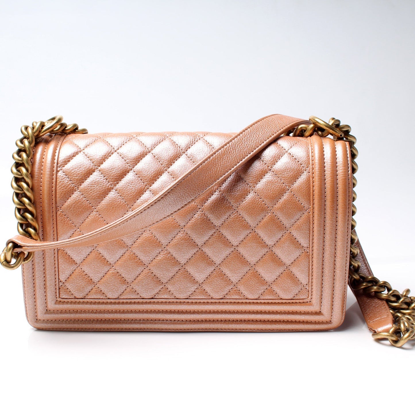 Chanel Boy Flap Old Caviar 20M Handbag
