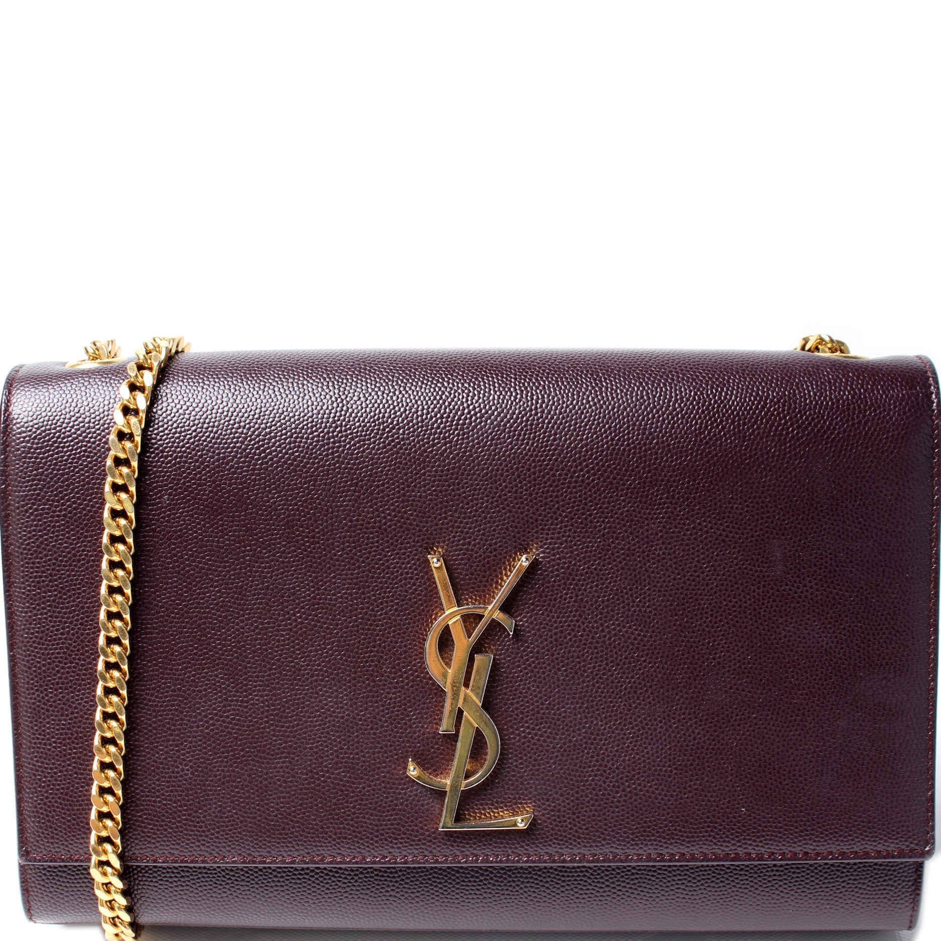 YSL Saint Laurent Kate Satchel Grain Bag Medium Satchel Bag Grain Medium 364026