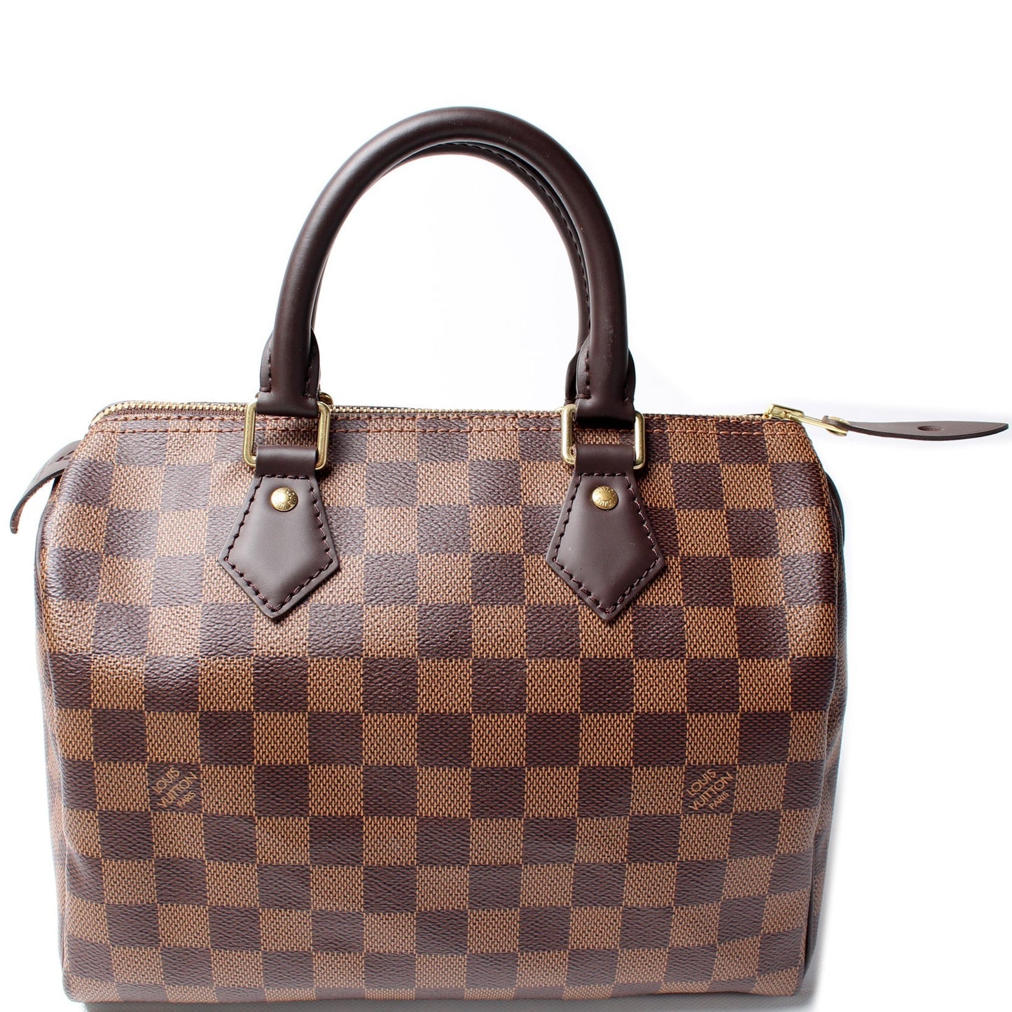 Louis Vuitton Speedy 25 Ebene Damier Handbag