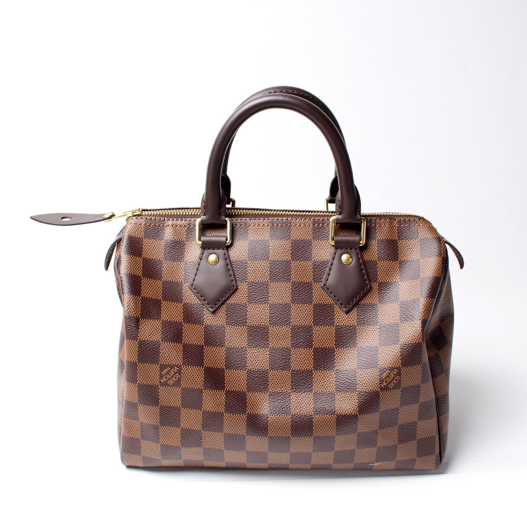 Louis Vuitton Speedy 25 Ebene Damier Handbag