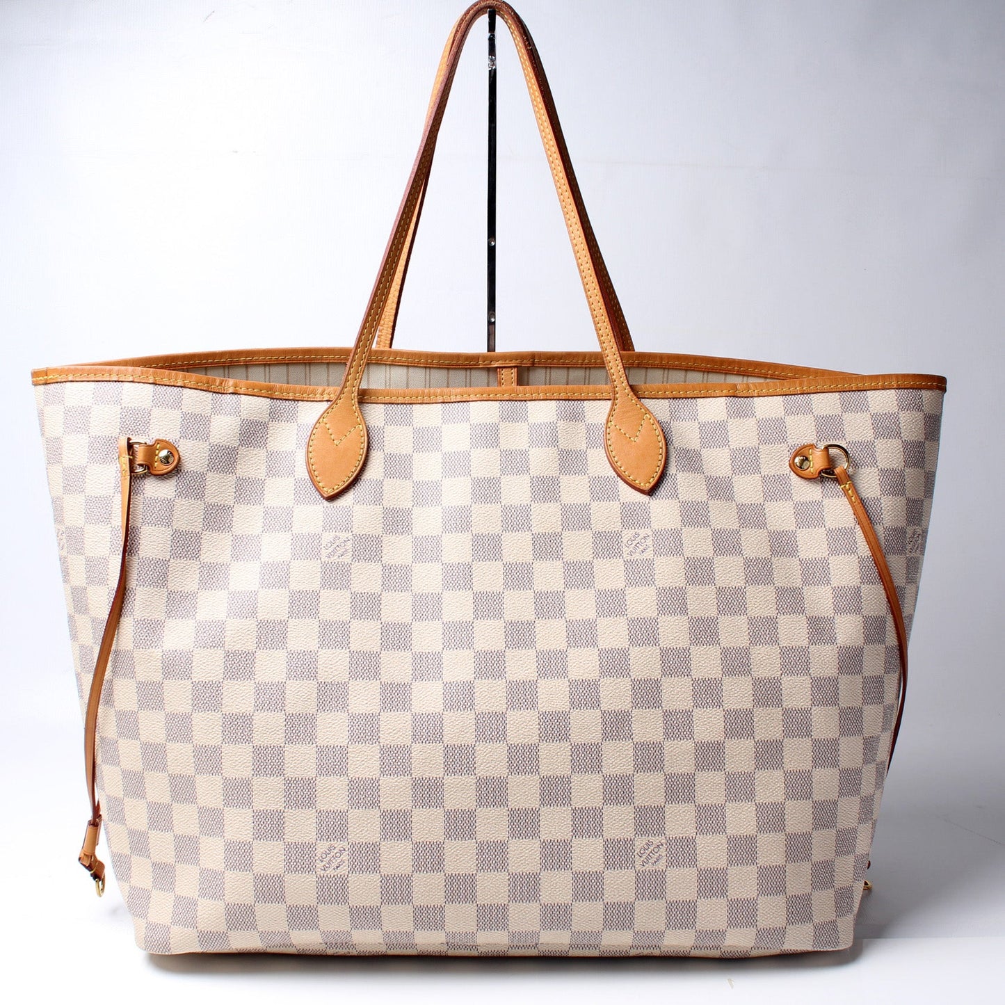 Louis Vuitton Neverfull GM W Azur Damier Wallet Case