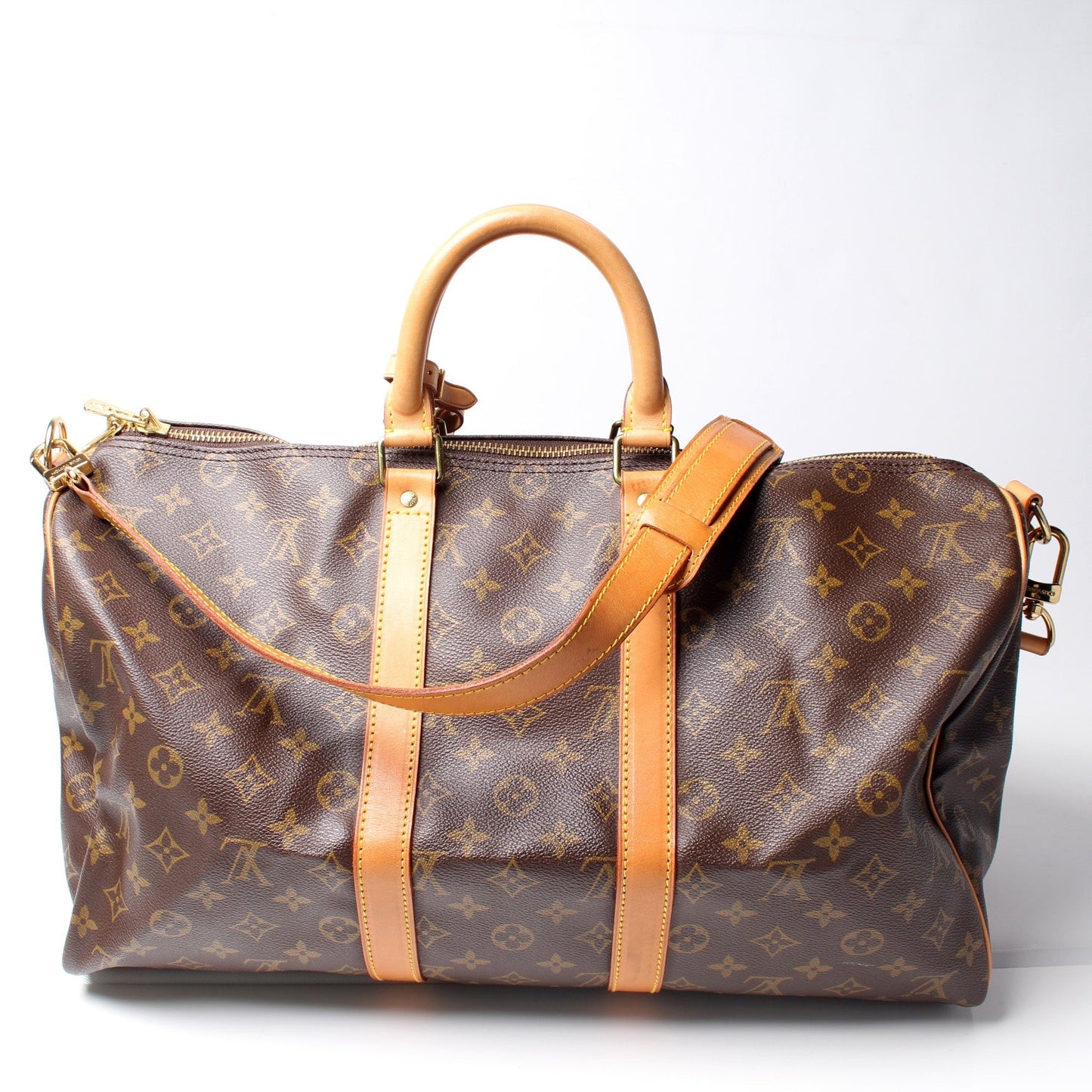 Louis Vuitton Keepall 45 Bandouliere Monogram Travel Bag