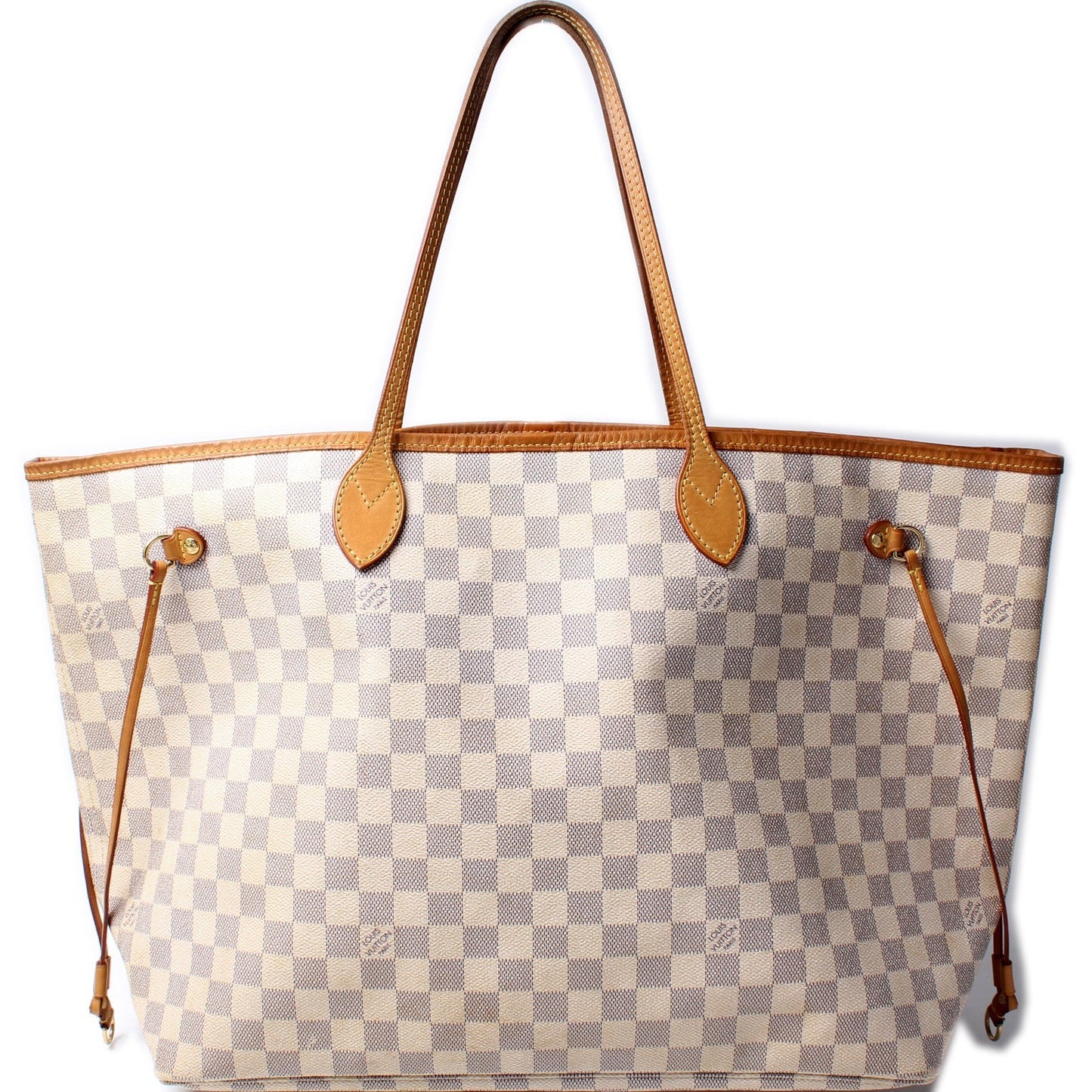 Louis Vuitton Neverfull GM Azur Damier Tote Bag Azur 13