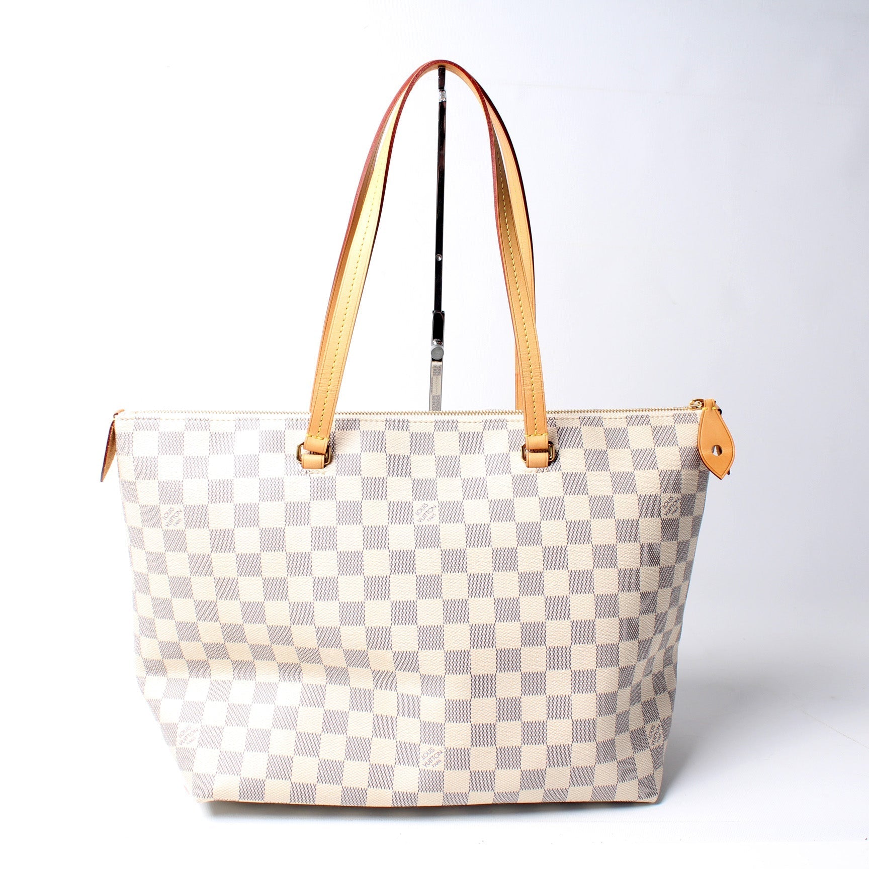Louis Vuitton Iena MM Azur Damier Handbag Azur 5