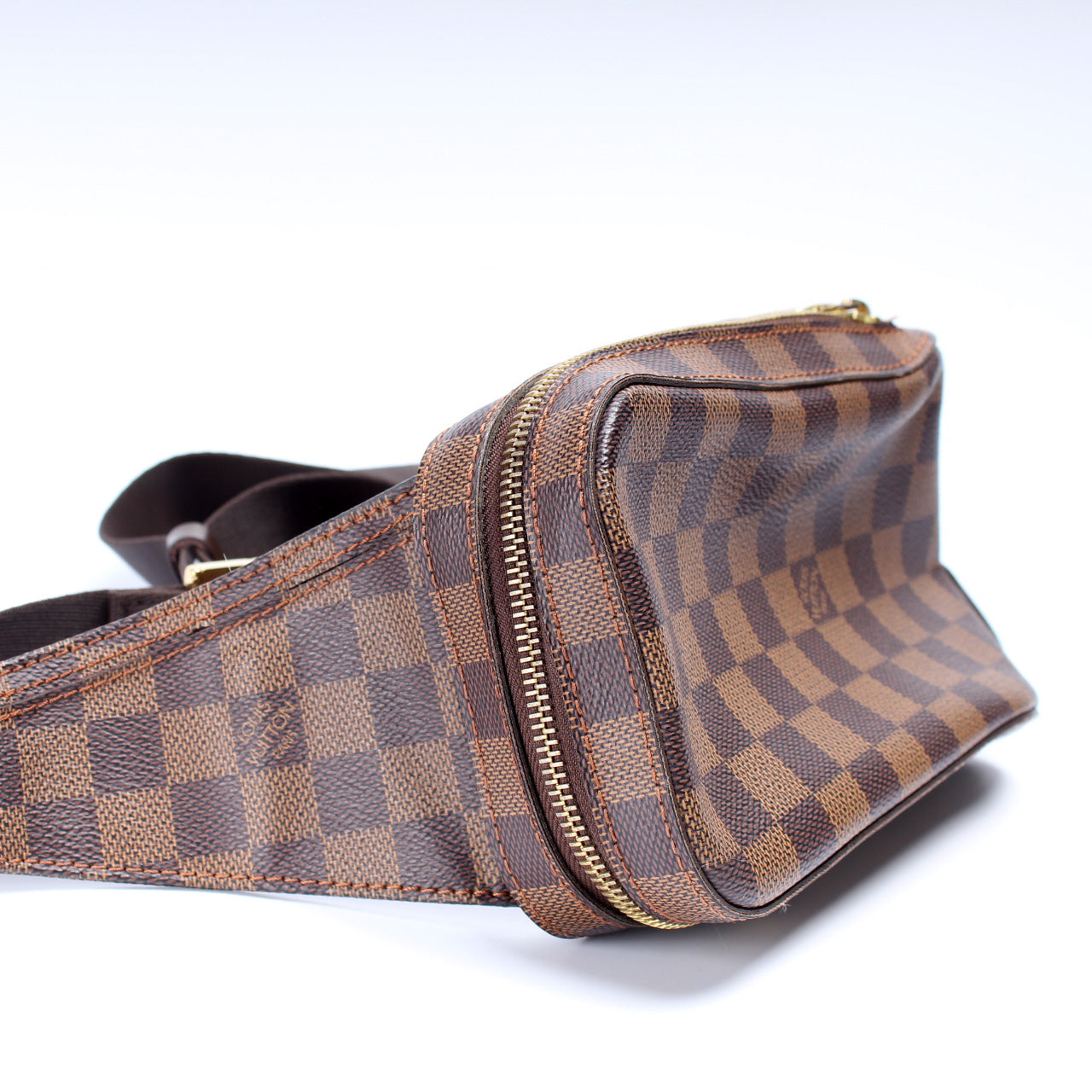 Louis Vuitton Geronimos Ebene Damier Handbag Ebene 14
