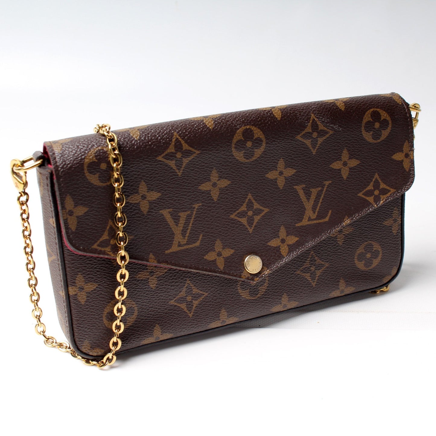 Louis Vuitton Pochette Felicie Monogram Clutch Bag Monogram 51
