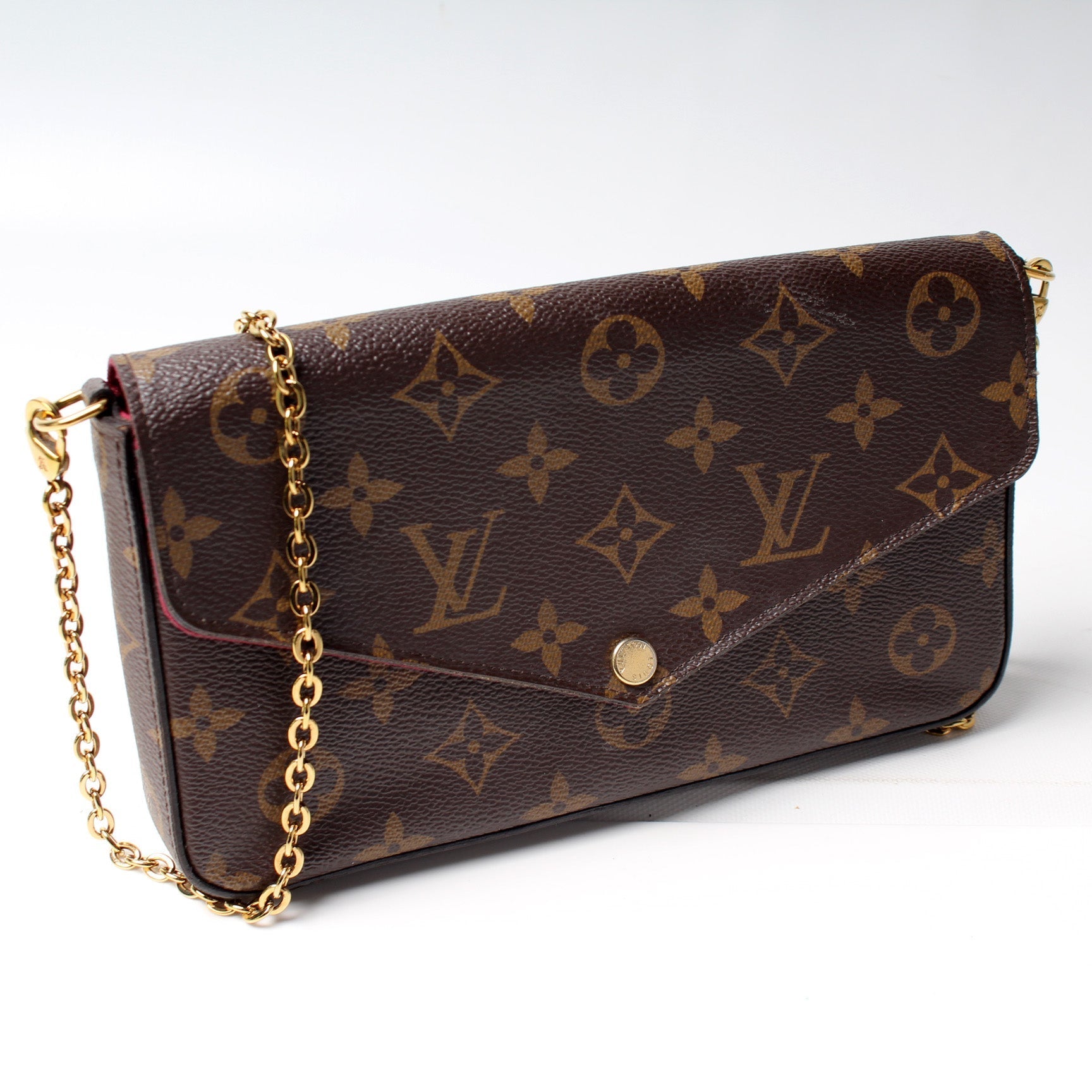 Louis Vuitton Pochette Felicie Monogram Clutch Bag Monogram 51