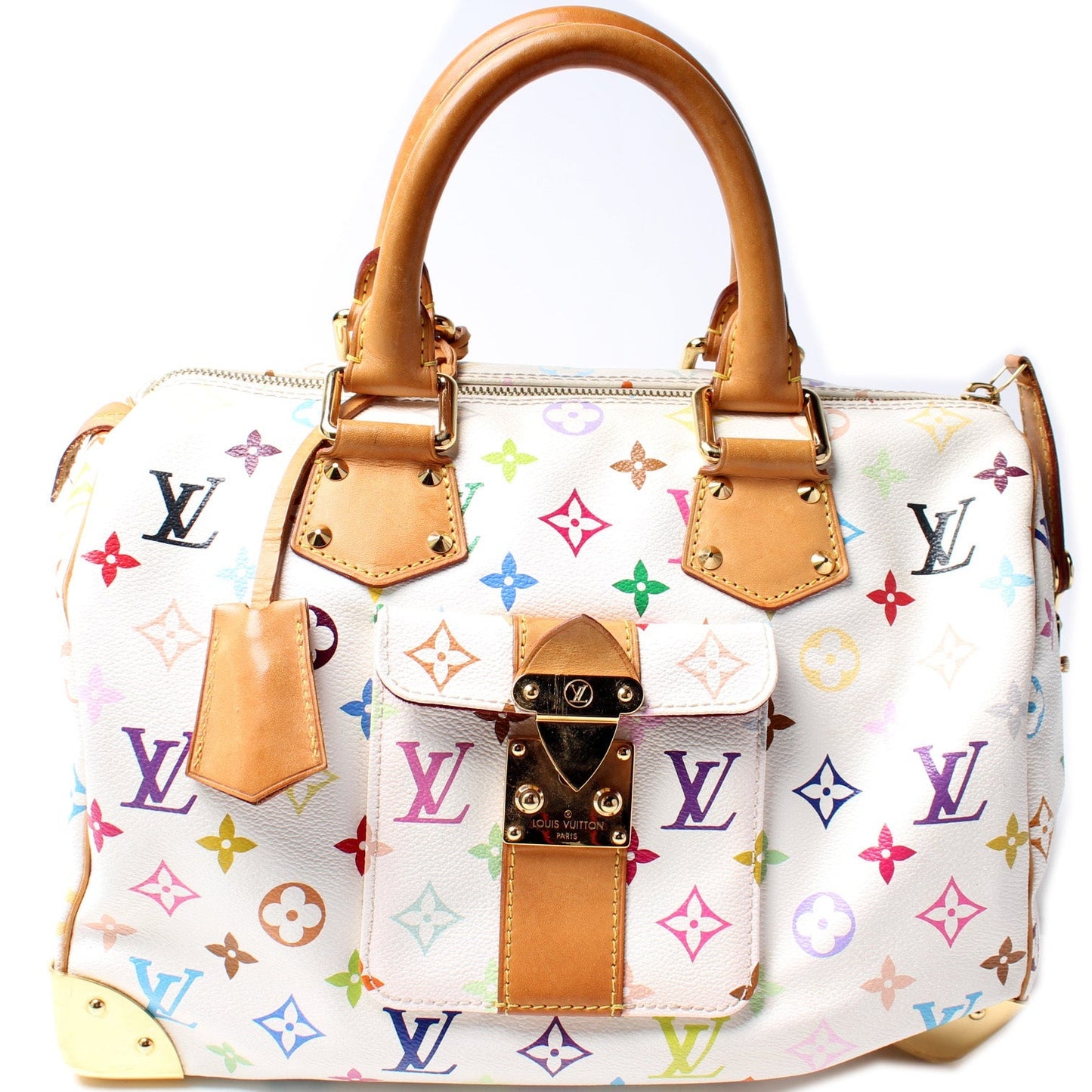 Louis Vuitton Speedy 30 Monogram Multicolor Handbag