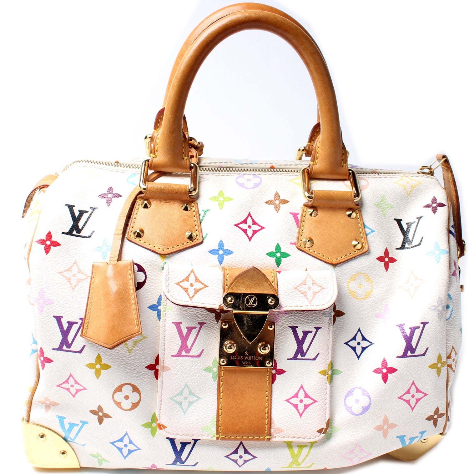 Louis Vuitton Speedy 30 Monogram Multicolor Handbag