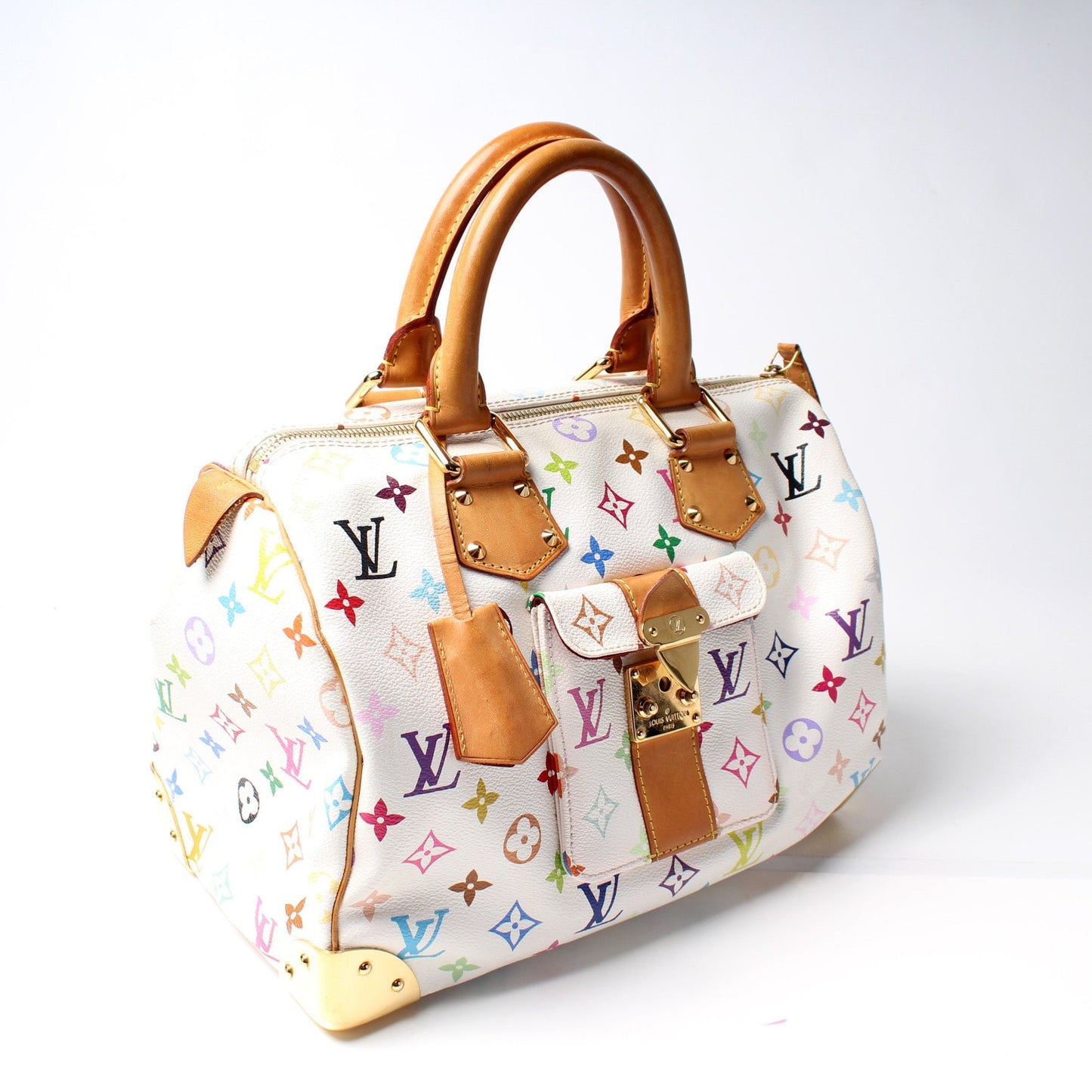 Louis Vuitton Speedy 30 Monogram Multicolor Handbag